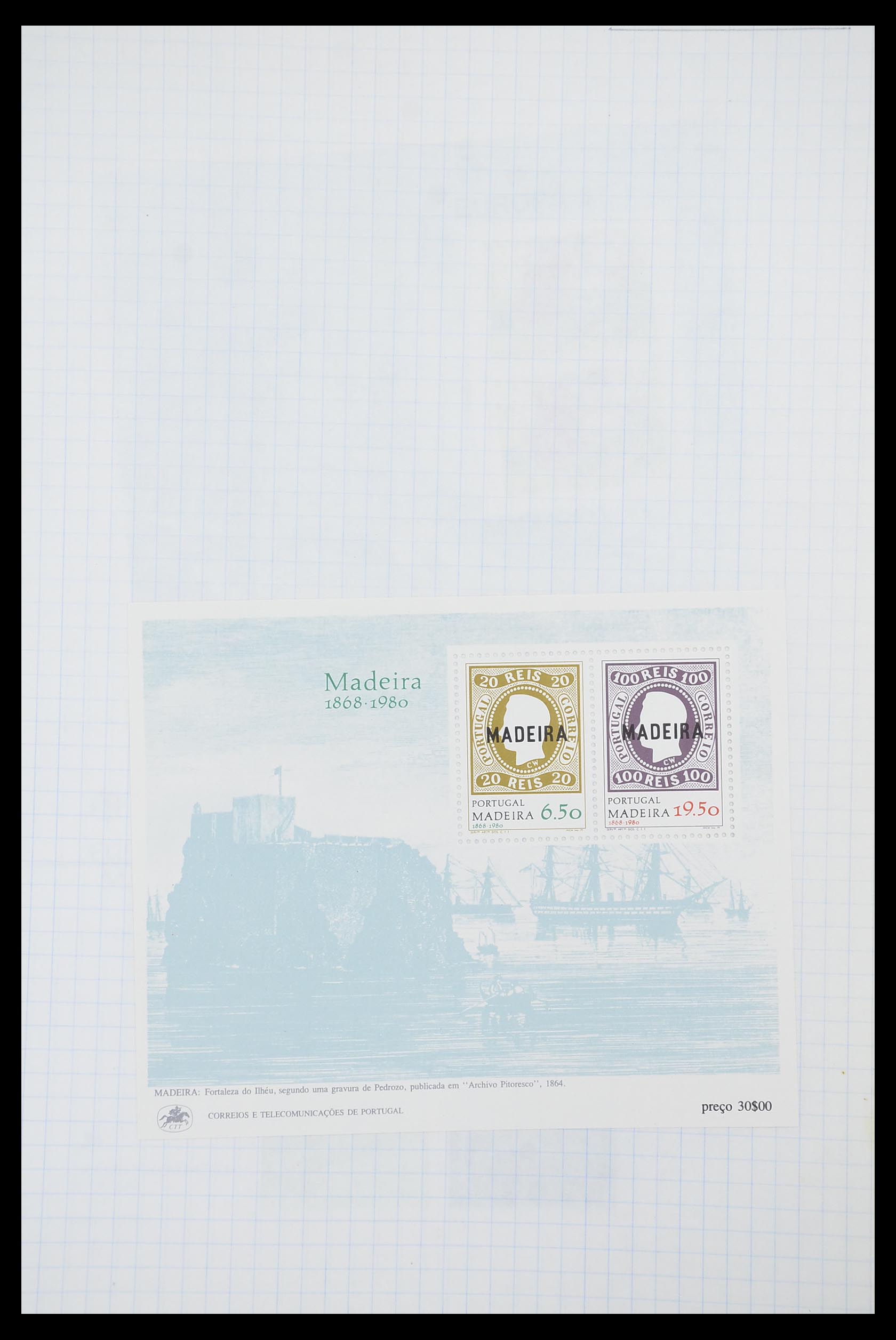 33788 080 - Postzegelverzameling 33788 Portugal 1853-1980.