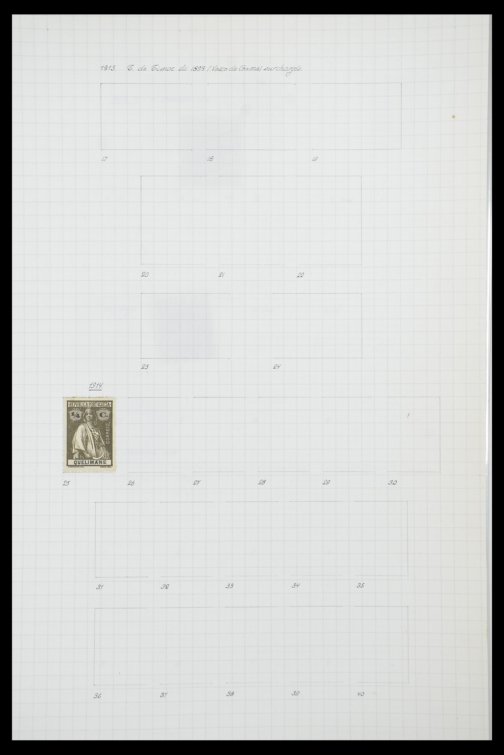 33788 084 - Postzegelverzameling 33788 Portugal 1853-1980.