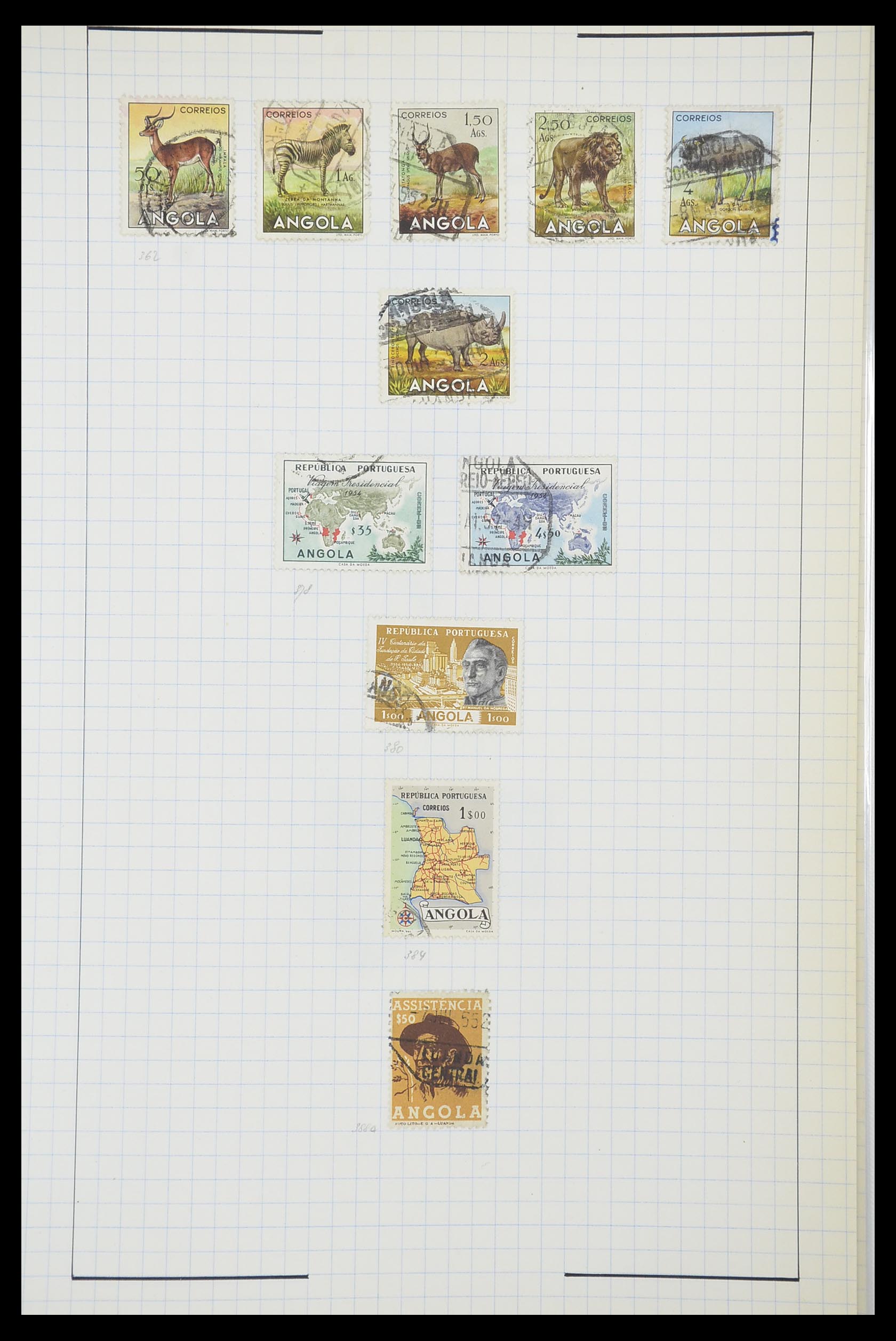 33788 094 - Postzegelverzameling 33788 Portugal 1853-1980.
