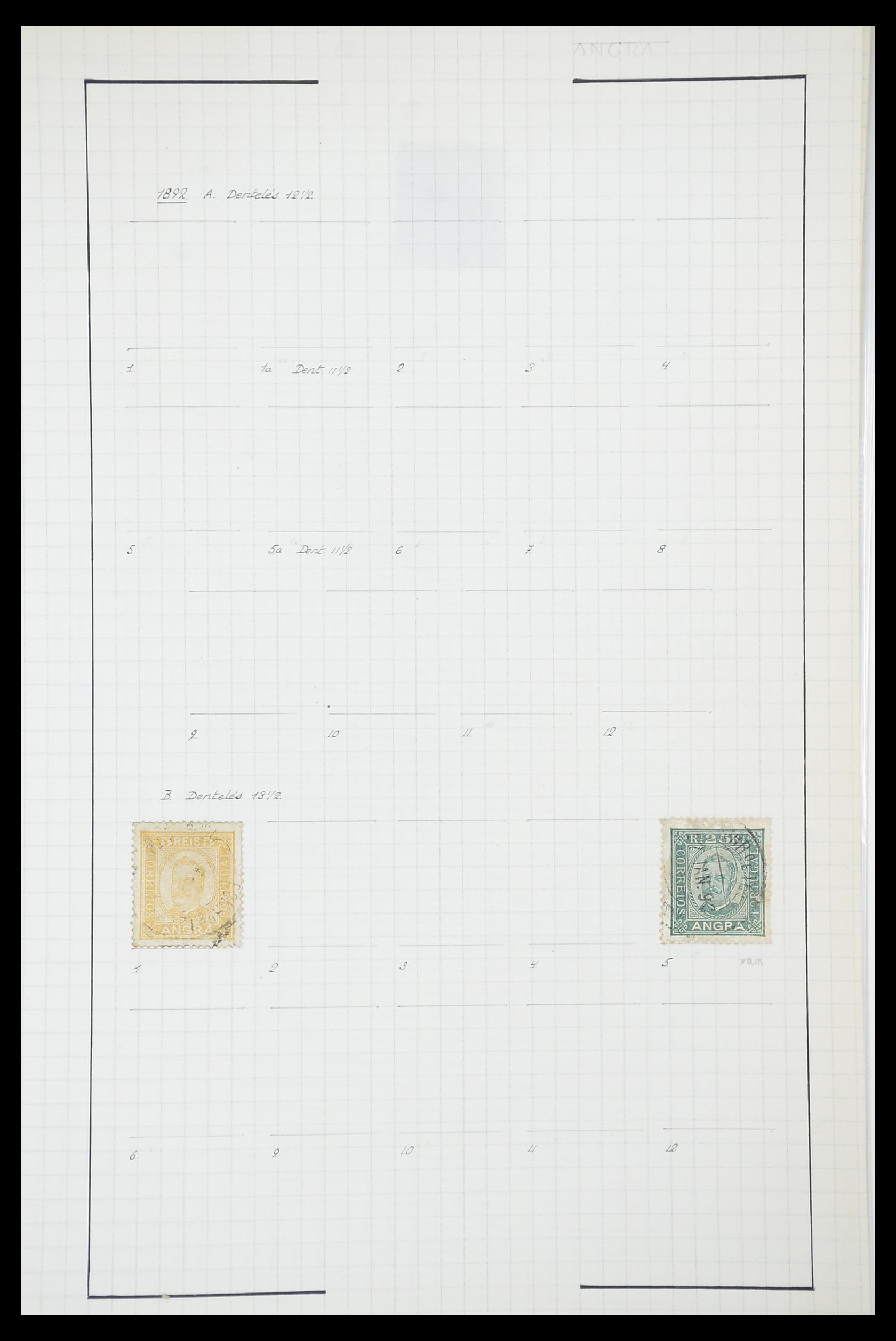 33788 097 - Postzegelverzameling 33788 Portugal 1853-1980.