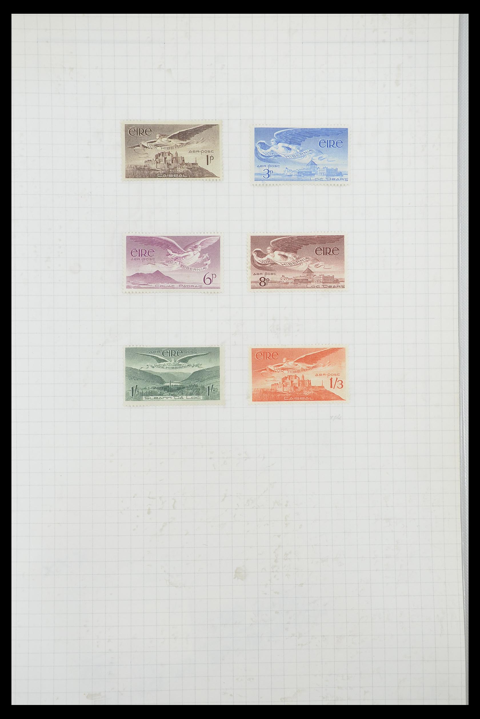 33789 014 - Postzegelverzameling 33789 Ierland 1922-1960.