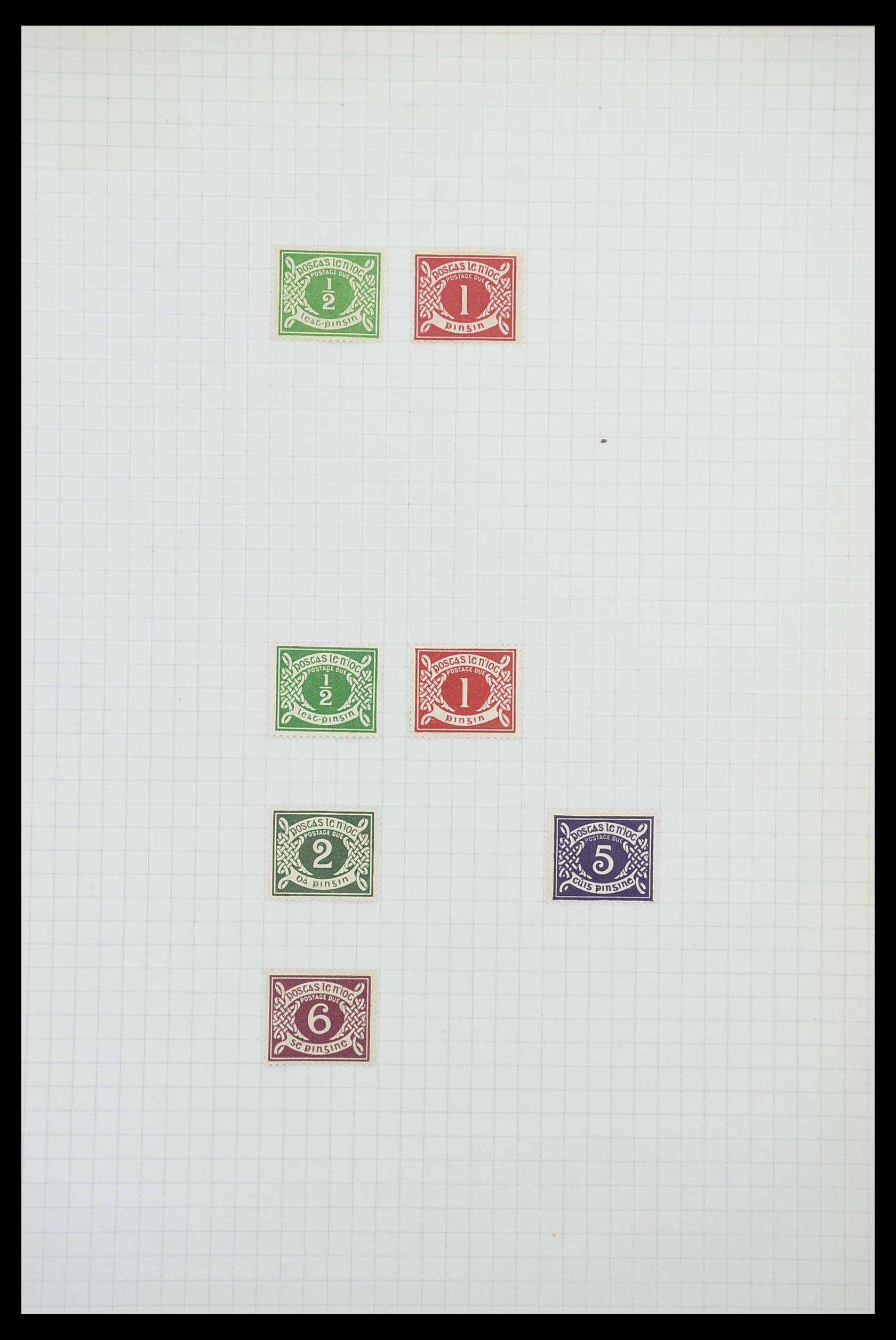 33789 017 - Postzegelverzameling 33789 Ierland 1922-1960.
