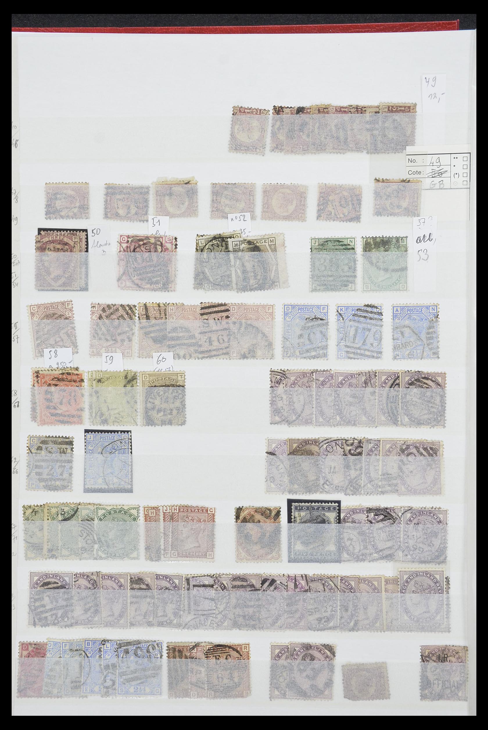 33791 002 - Postzegelverzameling 33791 Engeland 1854-2000.
