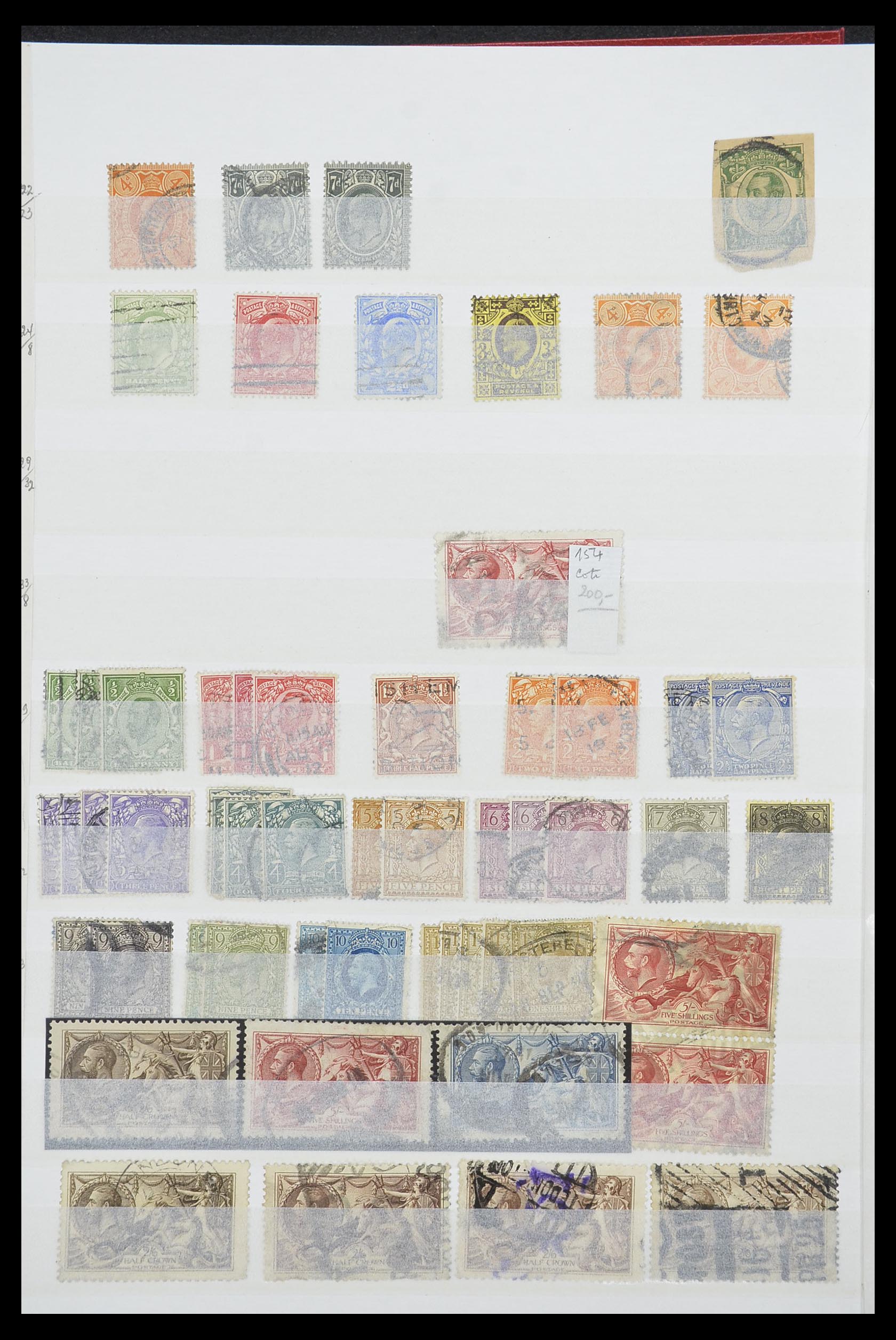 33791 004 - Postzegelverzameling 33791 Engeland 1854-2000.