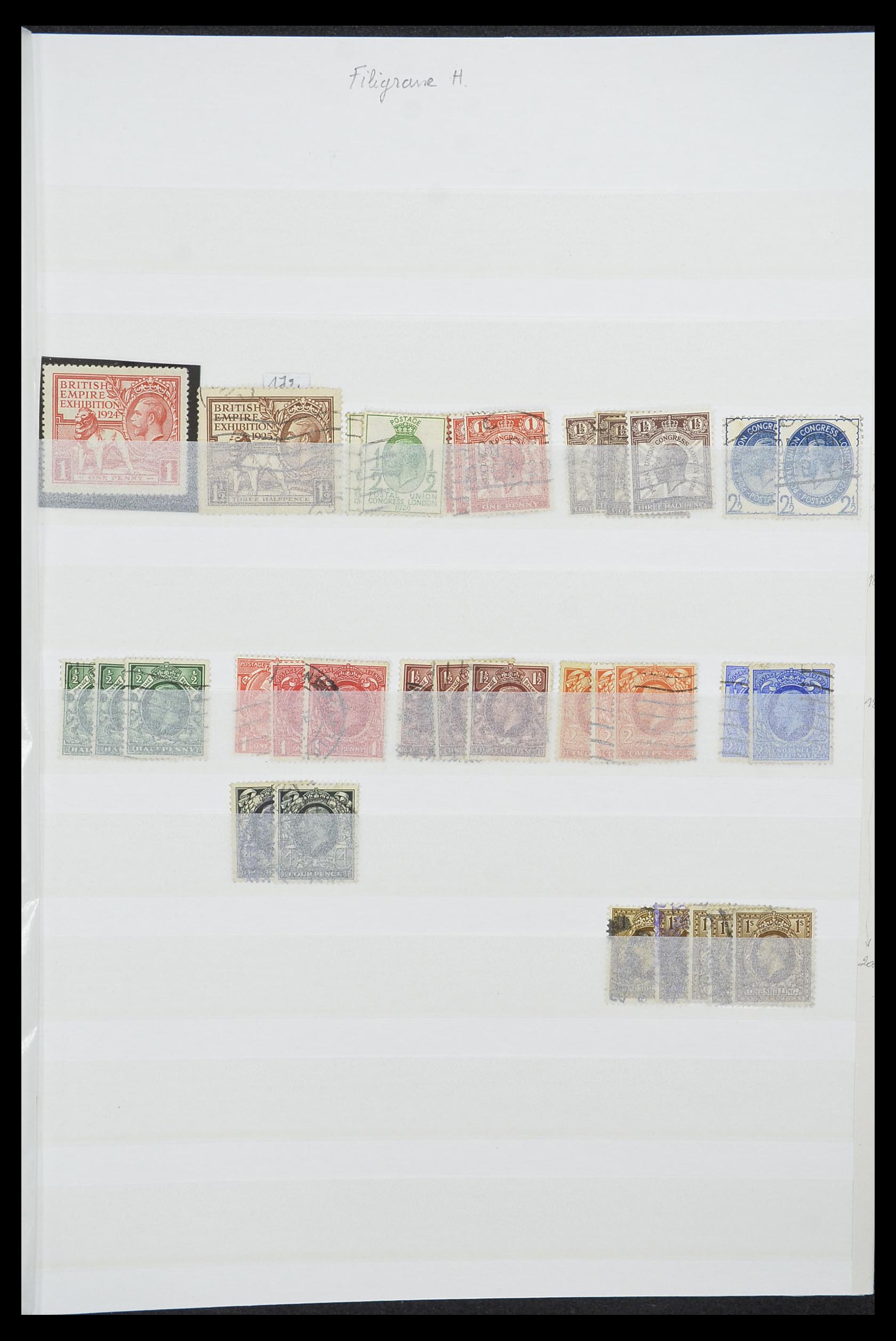 33791 005 - Postzegelverzameling 33791 Engeland 1854-2000.
