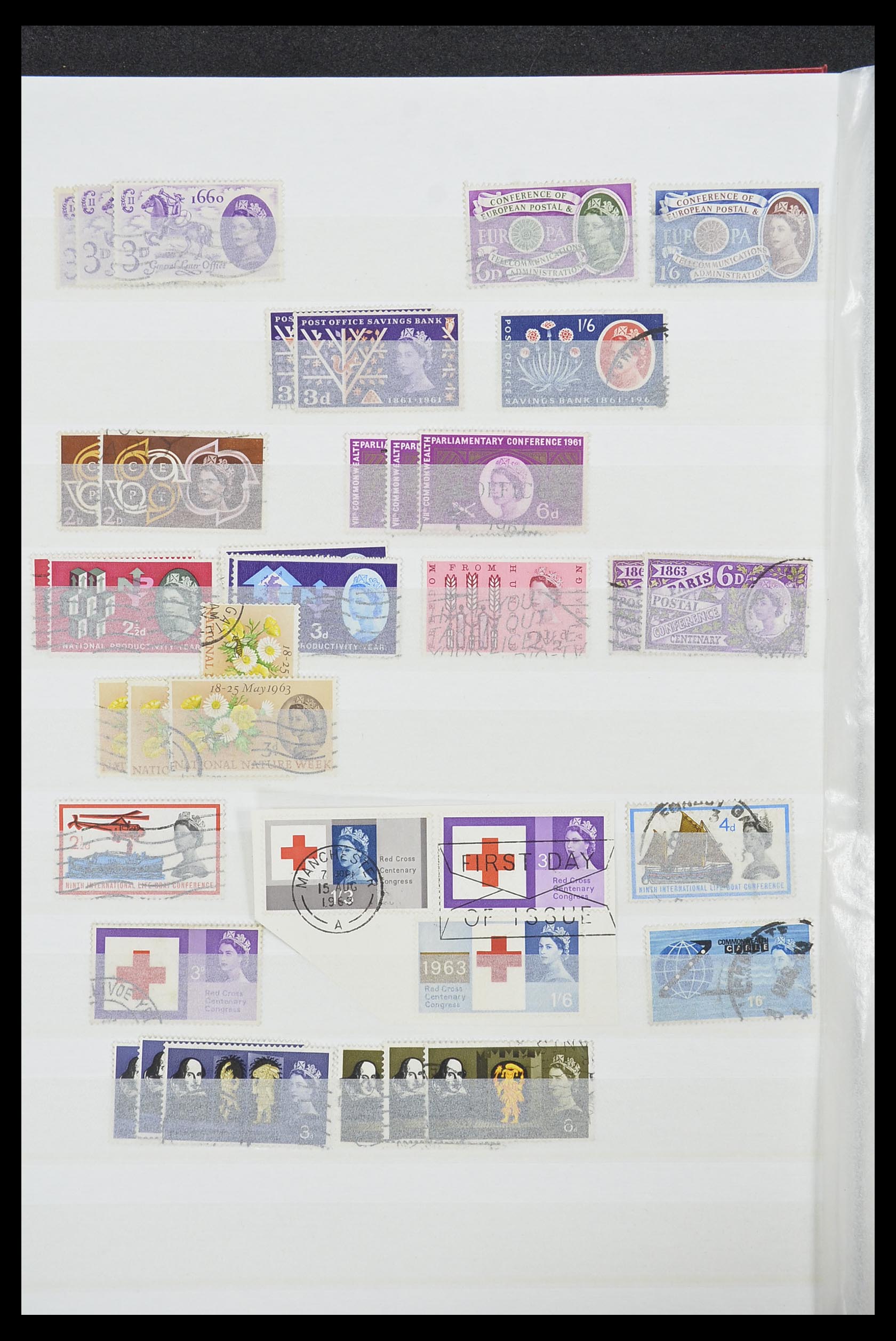 33791 010 - Postzegelverzameling 33791 Engeland 1854-2000.