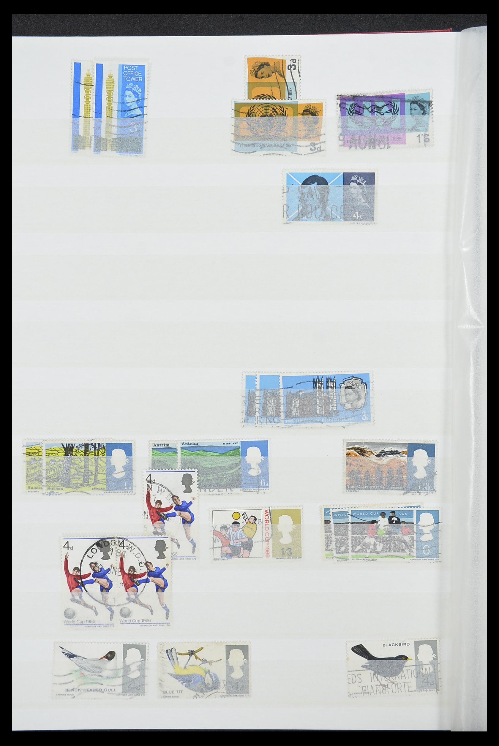 33791 012 - Postzegelverzameling 33791 Engeland 1854-2000.