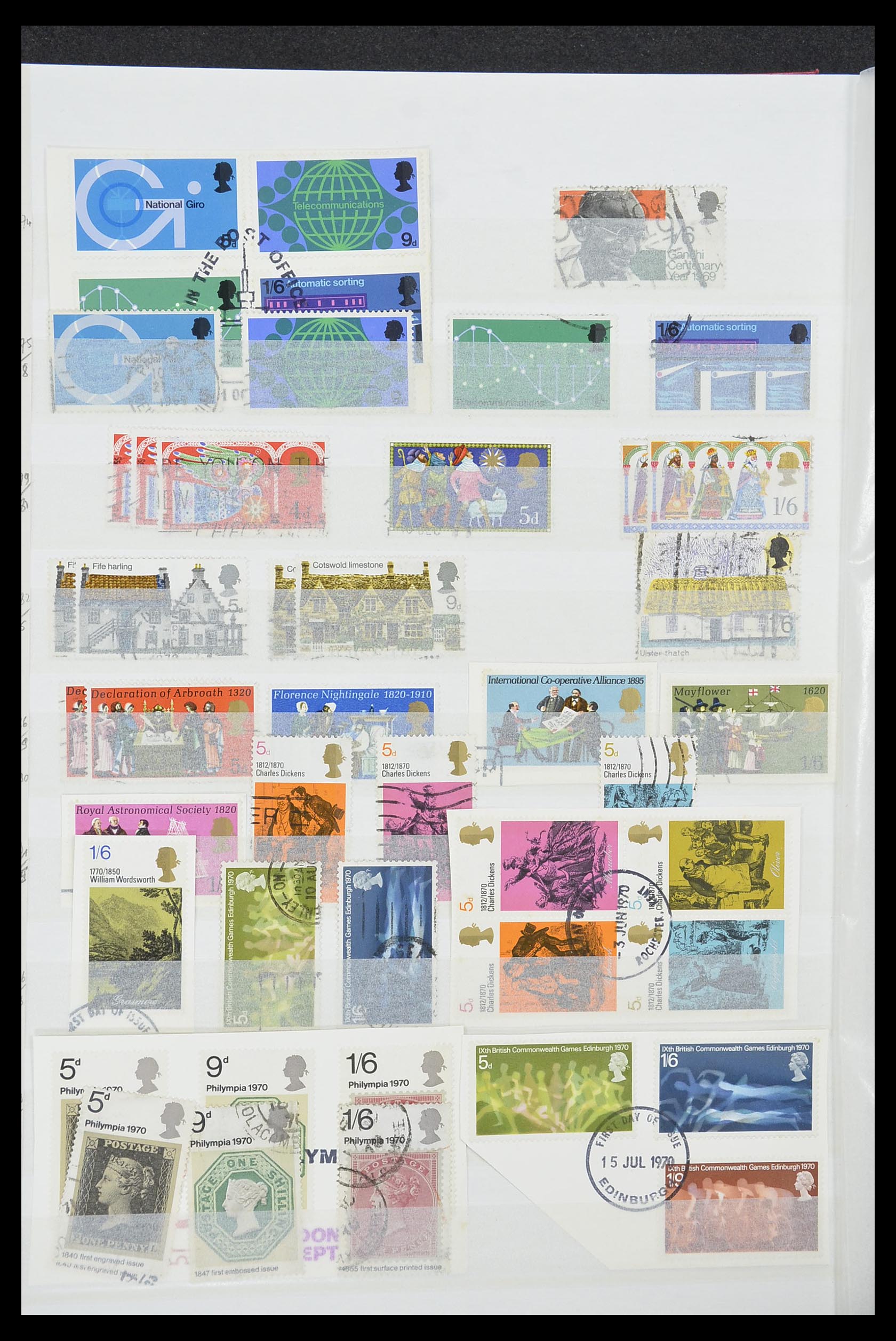 33791 016 - Postzegelverzameling 33791 Engeland 1854-2000.