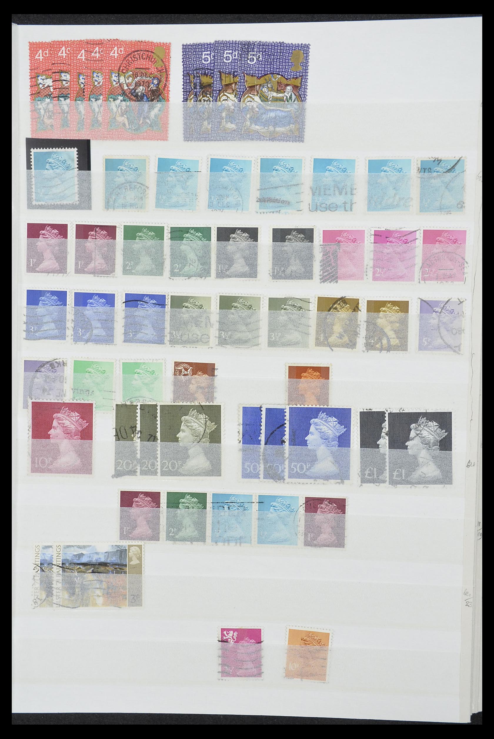 33791 017 - Postzegelverzameling 33791 Engeland 1854-2000.