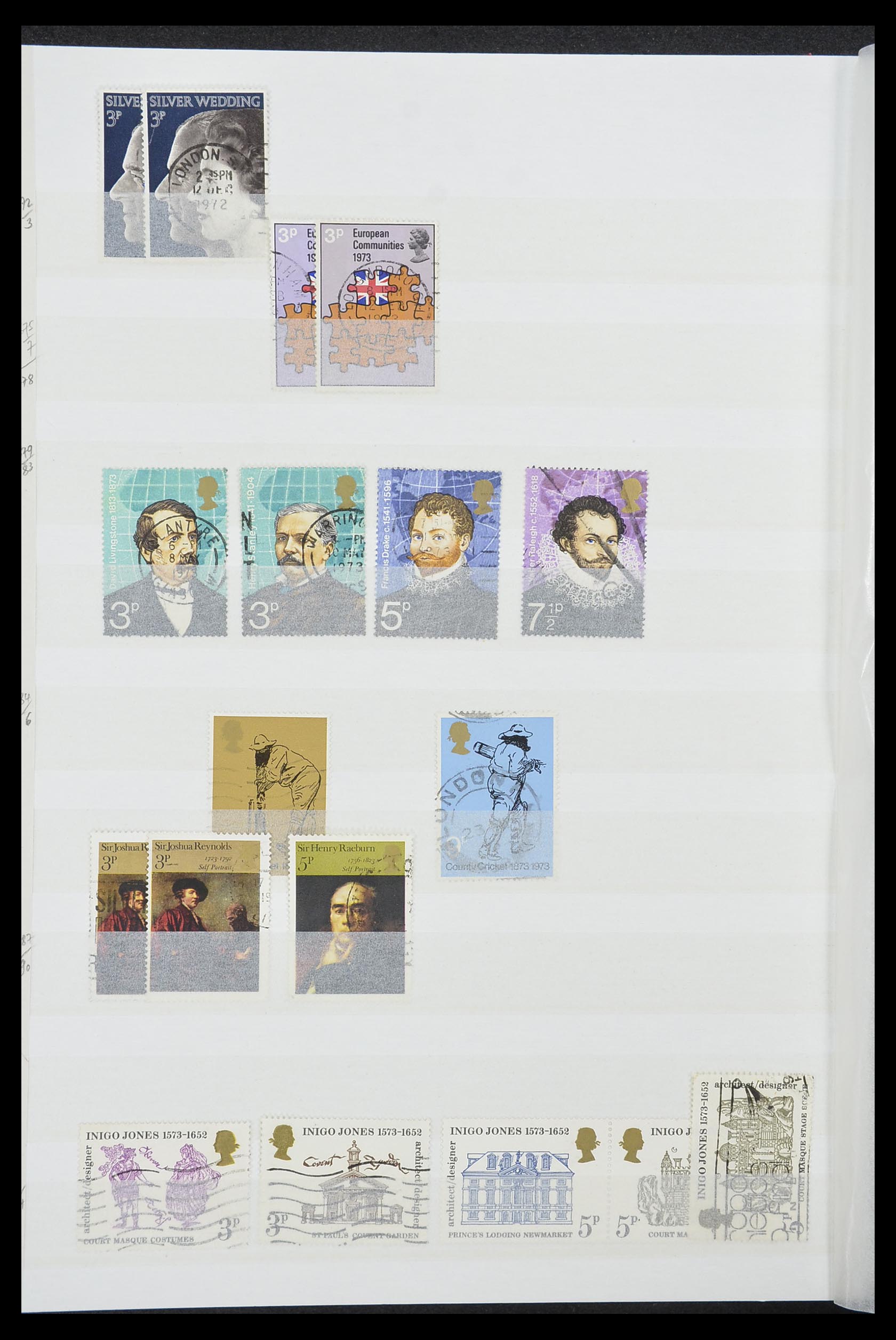 33791 020 - Postzegelverzameling 33791 Engeland 1854-2000.