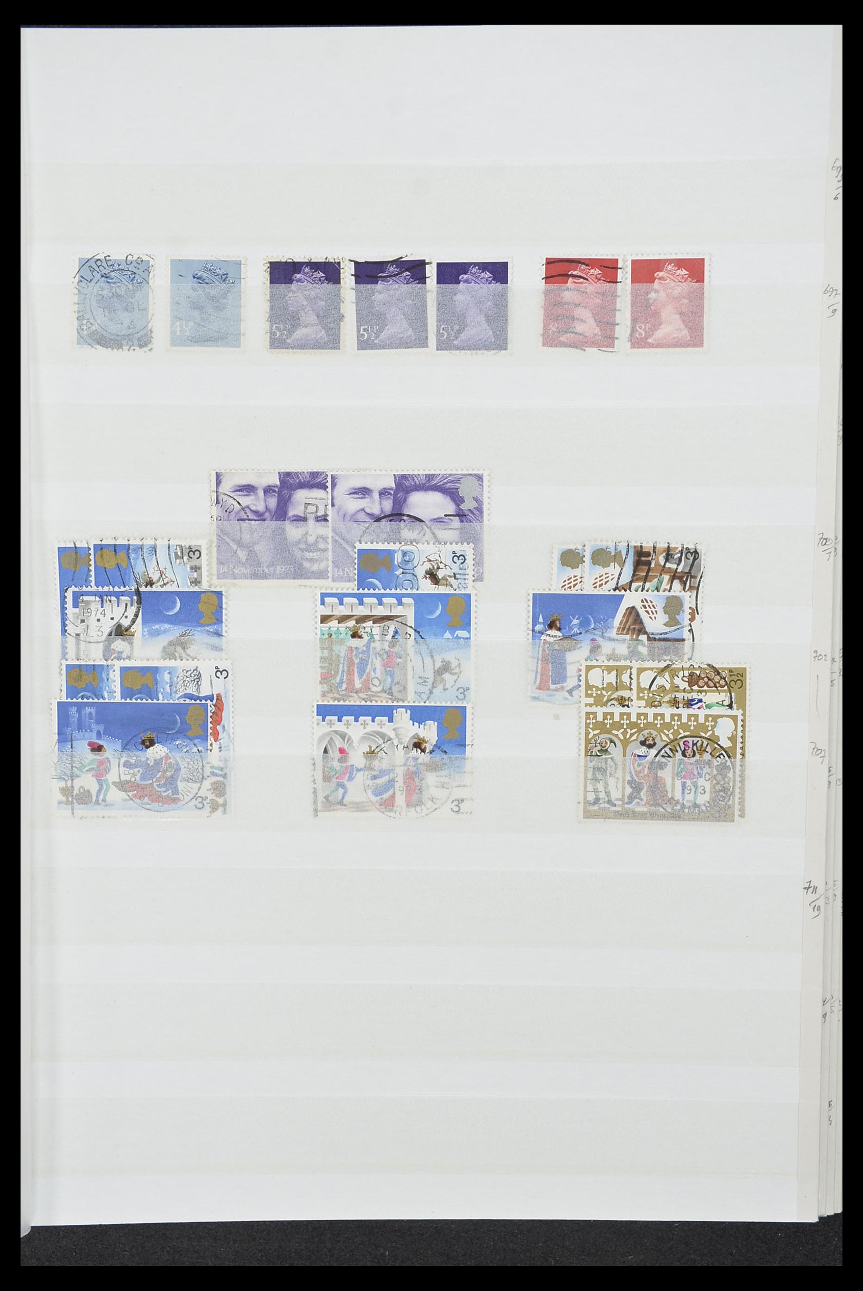 33791 021 - Postzegelverzameling 33791 Engeland 1854-2000.