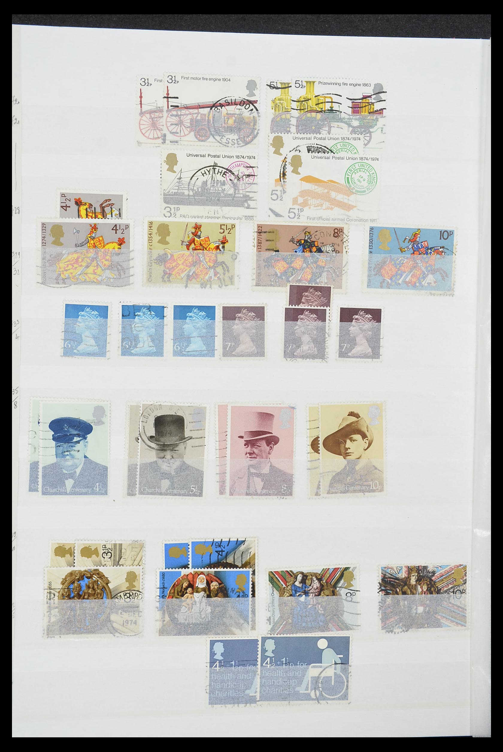 33791 022 - Postzegelverzameling 33791 Engeland 1854-2000.