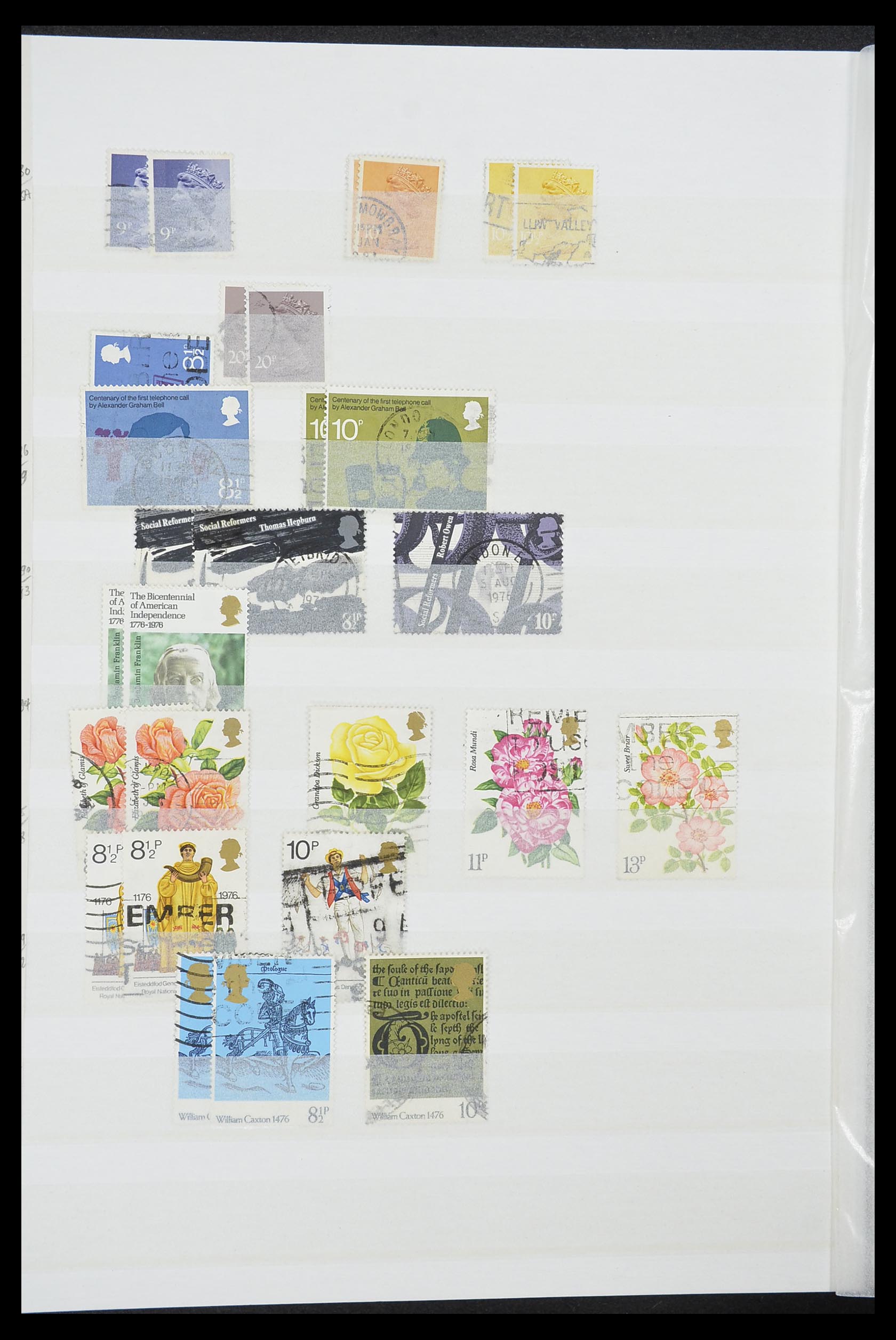 33791 024 - Postzegelverzameling 33791 Engeland 1854-2000.