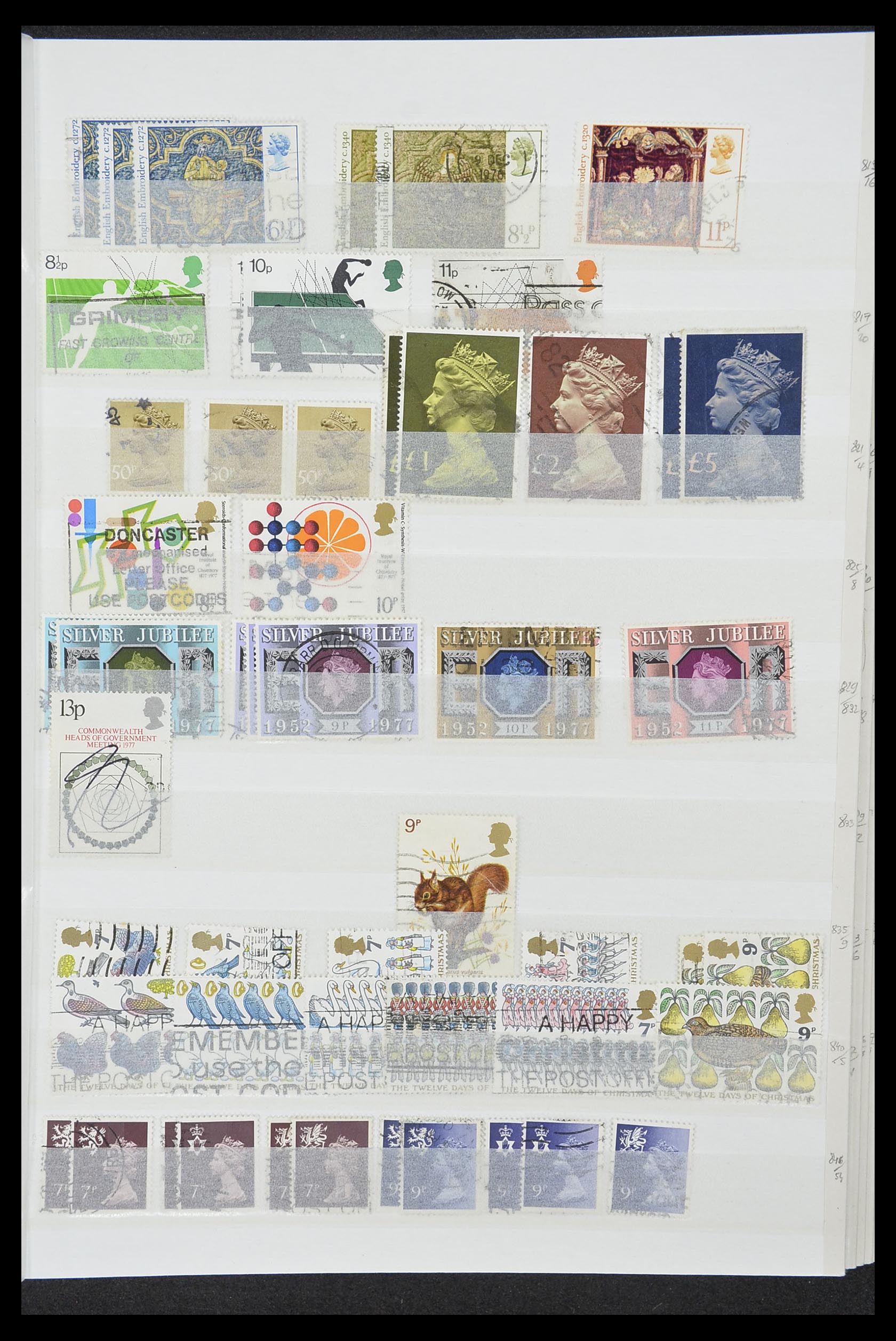 33791 025 - Postzegelverzameling 33791 Engeland 1854-2000.