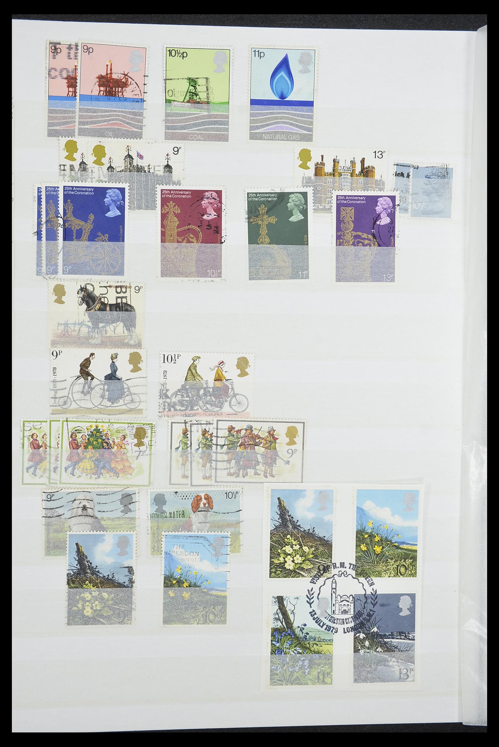 33791 026 - Postzegelverzameling 33791 Engeland 1854-2000.