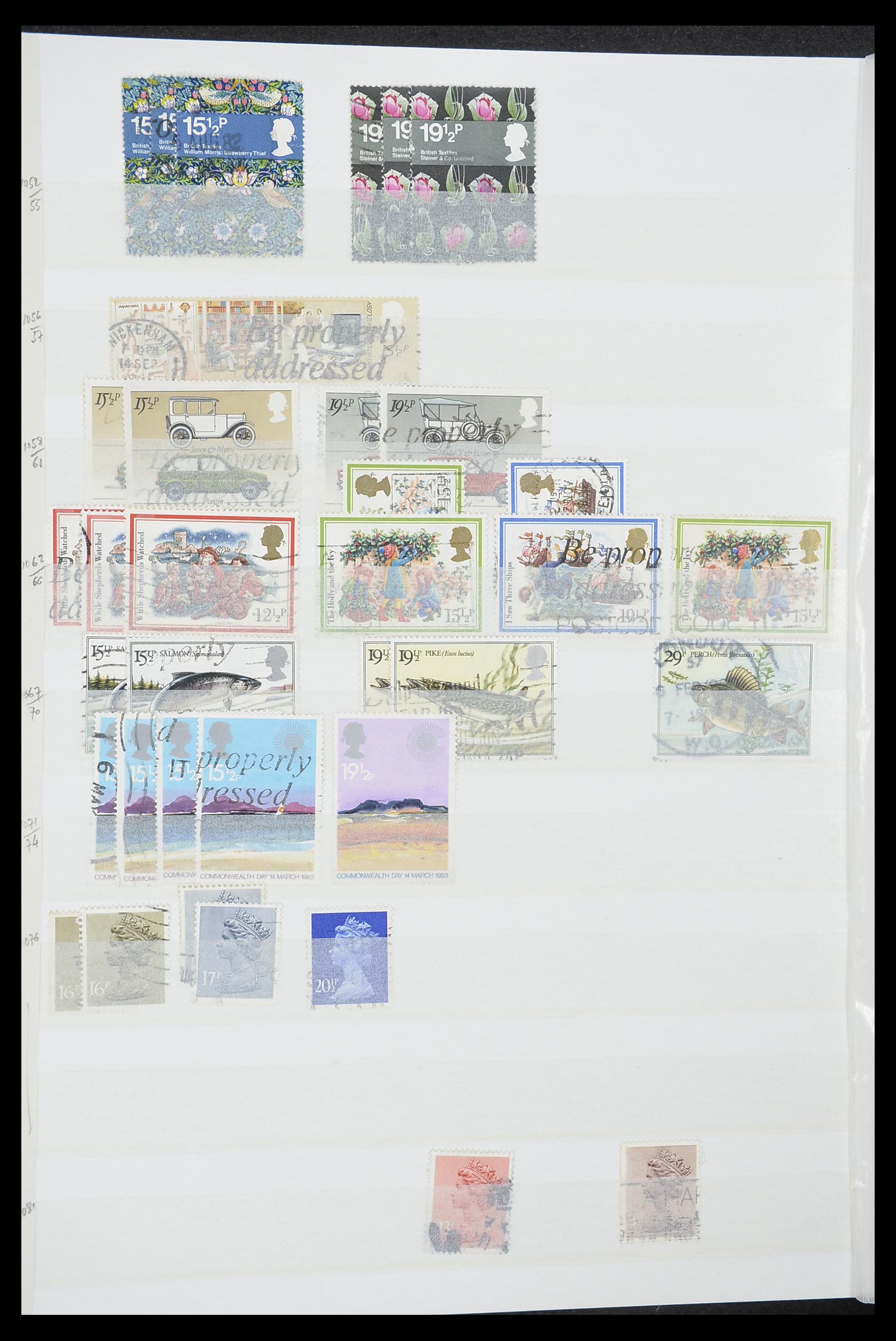 33791 032 - Postzegelverzameling 33791 Engeland 1854-2000.