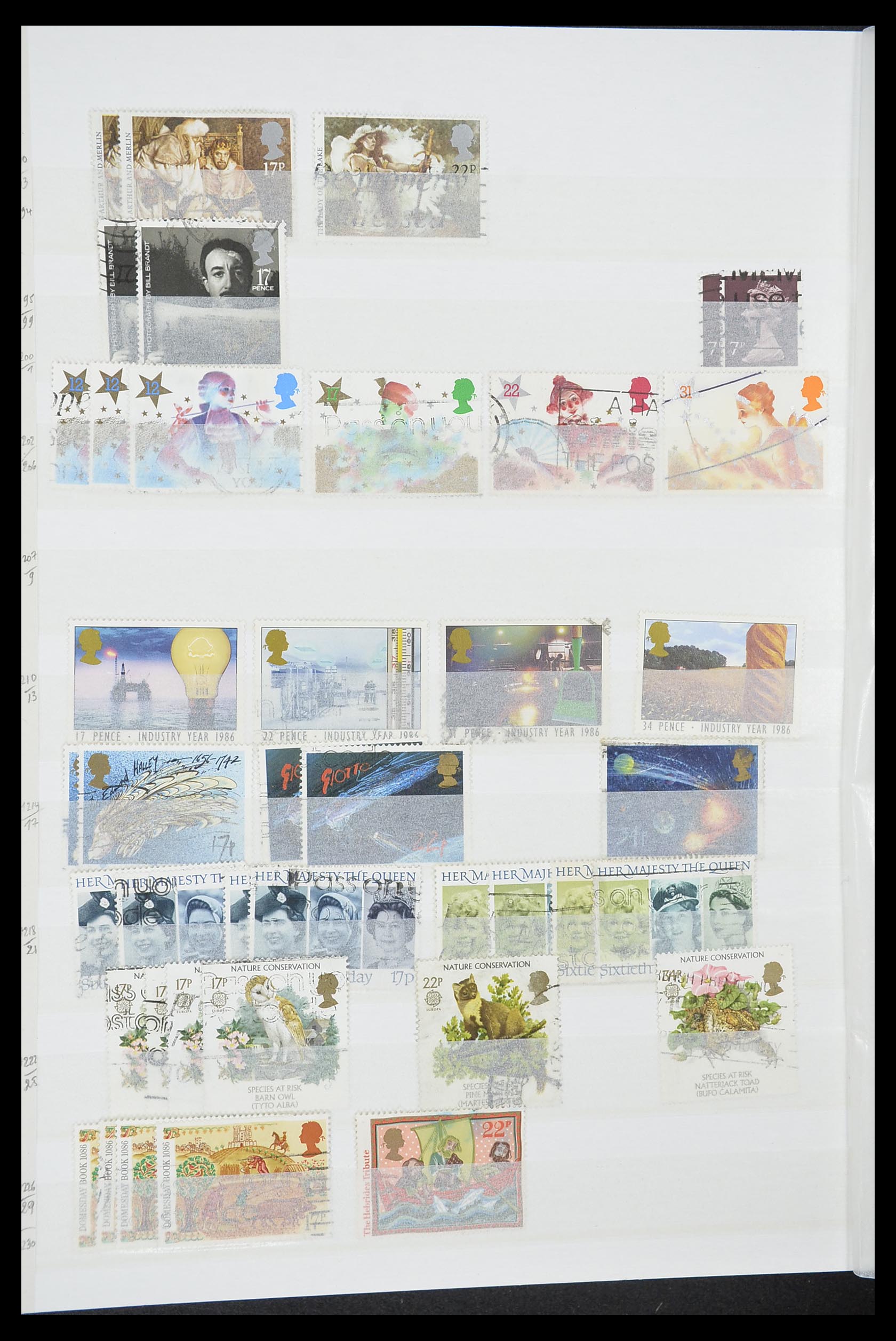 33791 036 - Postzegelverzameling 33791 Engeland 1854-2000.