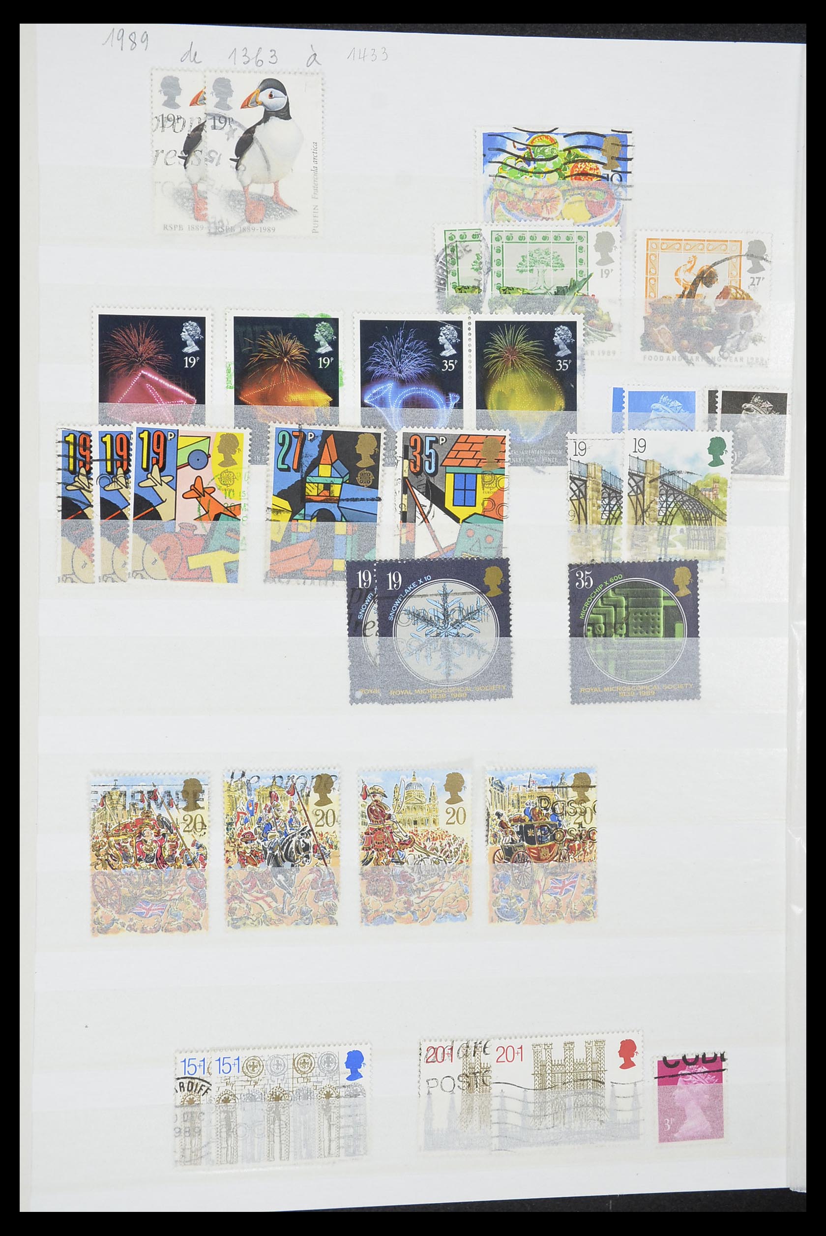 33791 040 - Postzegelverzameling 33791 Engeland 1854-2000.