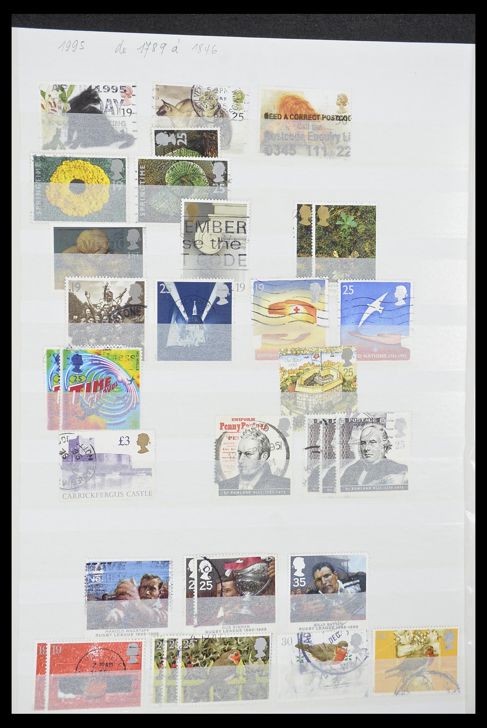 33791 046 - Postzegelverzameling 33791 Engeland 1854-2000.