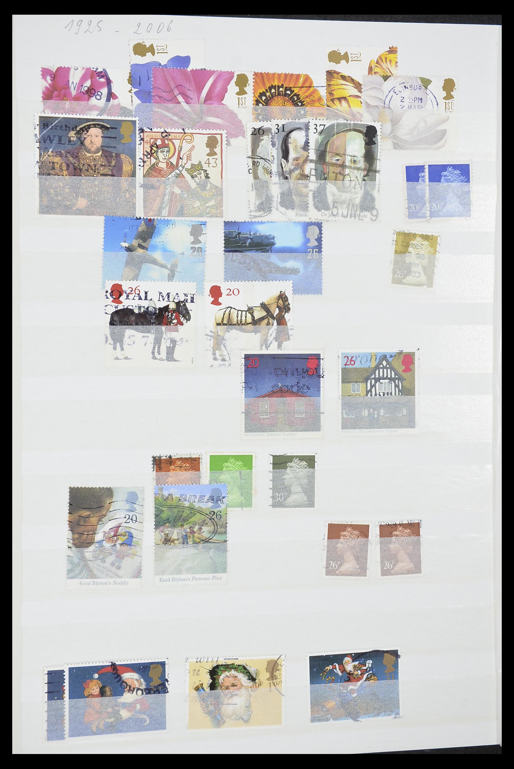 33791 048 - Postzegelverzameling 33791 Engeland 1854-2000.
