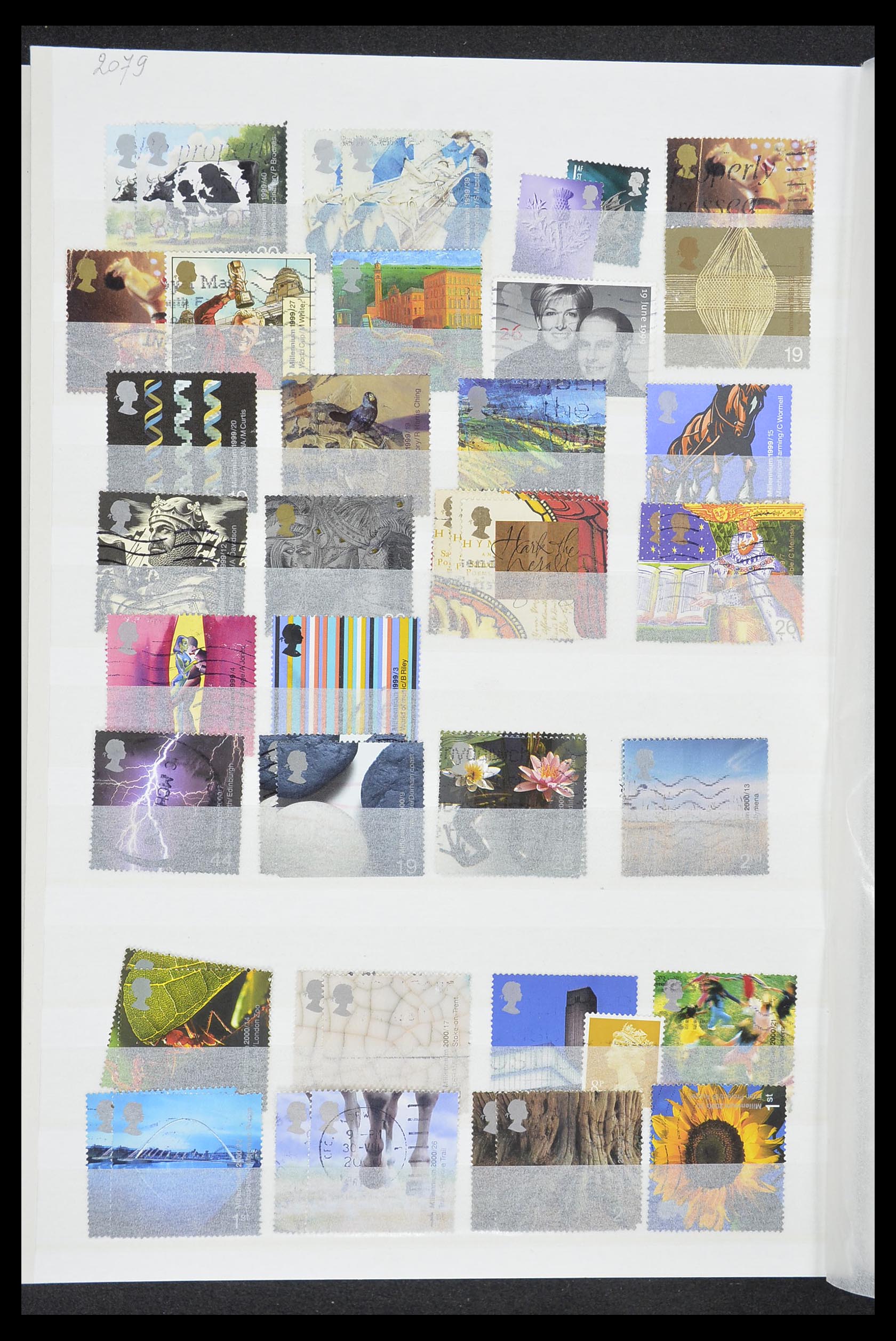 33791 051 - Postzegelverzameling 33791 Engeland 1854-2000.