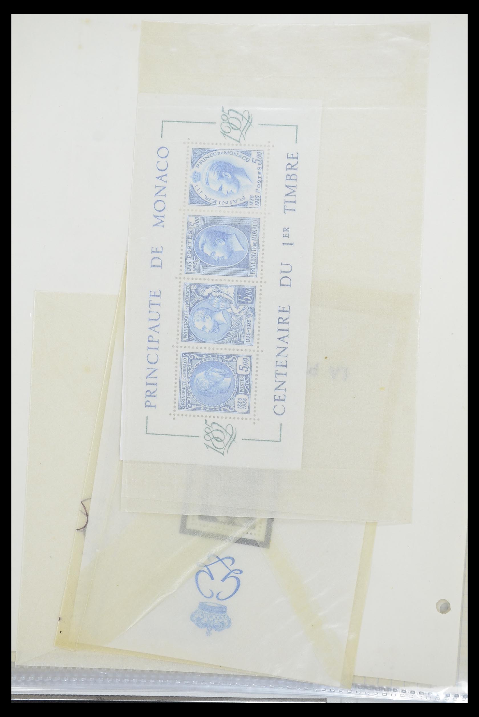 33792 046 - Postzegelverzameling 33792 Monaco 1885-1950.
