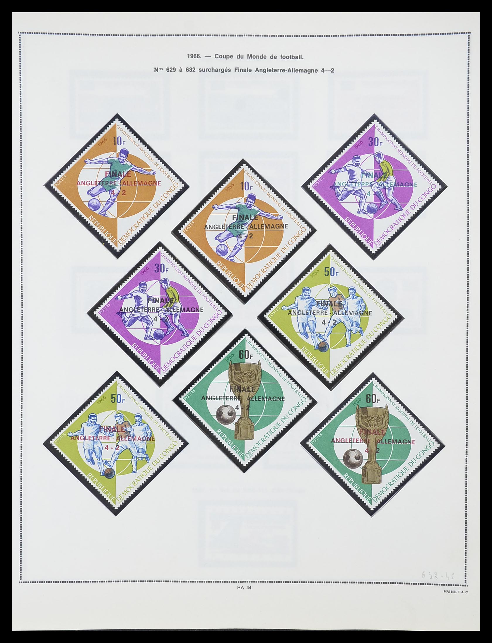 33797 042 - Postzegelverzameling 33797 Belgisch Congo 1886-1969.