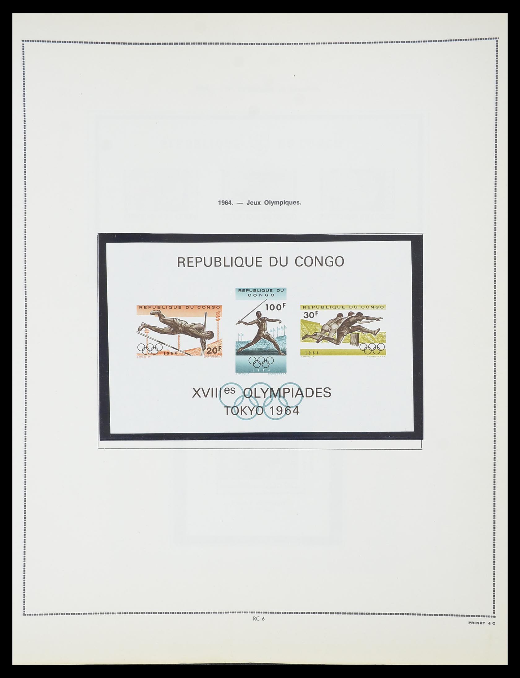 33797 050 - Postzegelverzameling 33797 Belgisch Congo 1886-1969.