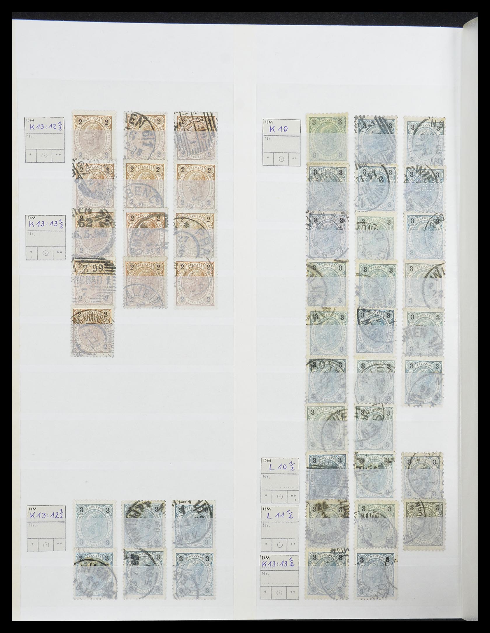 33800 014 - Postzegelverzameling 33800 Oostenrijk 1850-1914.