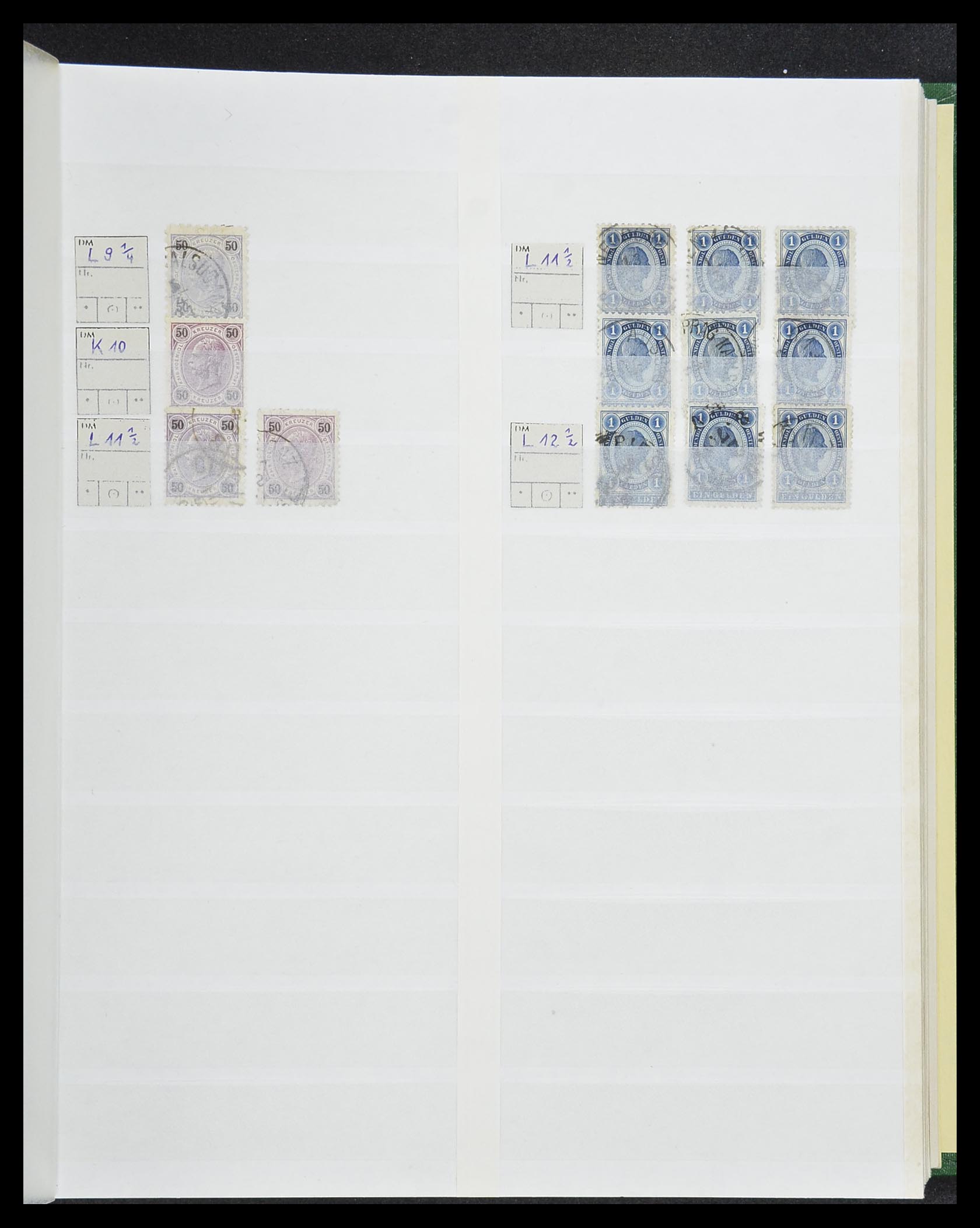 33800 019 - Postzegelverzameling 33800 Oostenrijk 1850-1914.