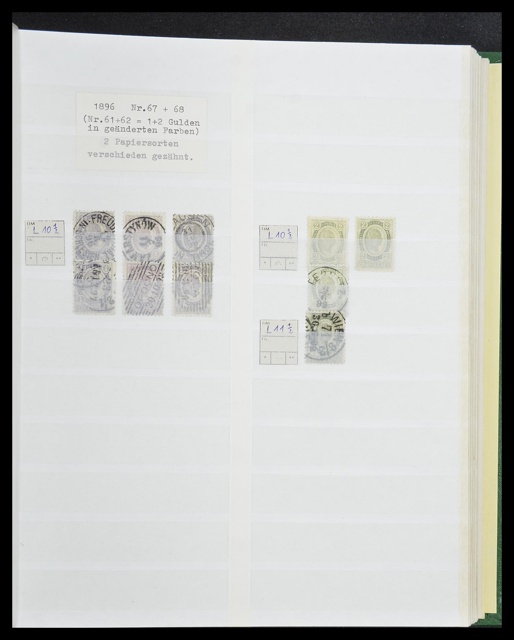33800 023 - Postzegelverzameling 33800 Oostenrijk 1850-1914.