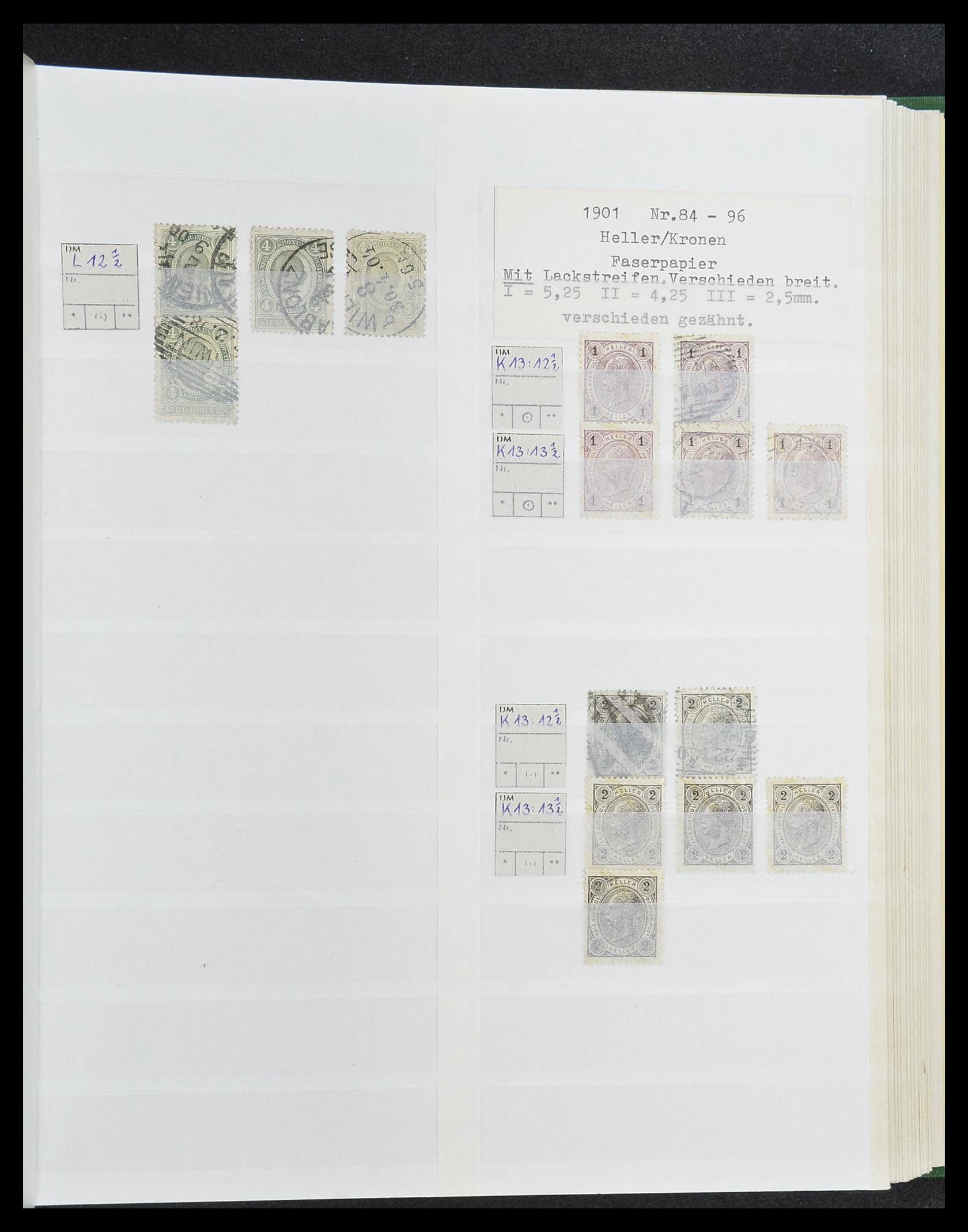 33800 027 - Postzegelverzameling 33800 Oostenrijk 1850-1914.
