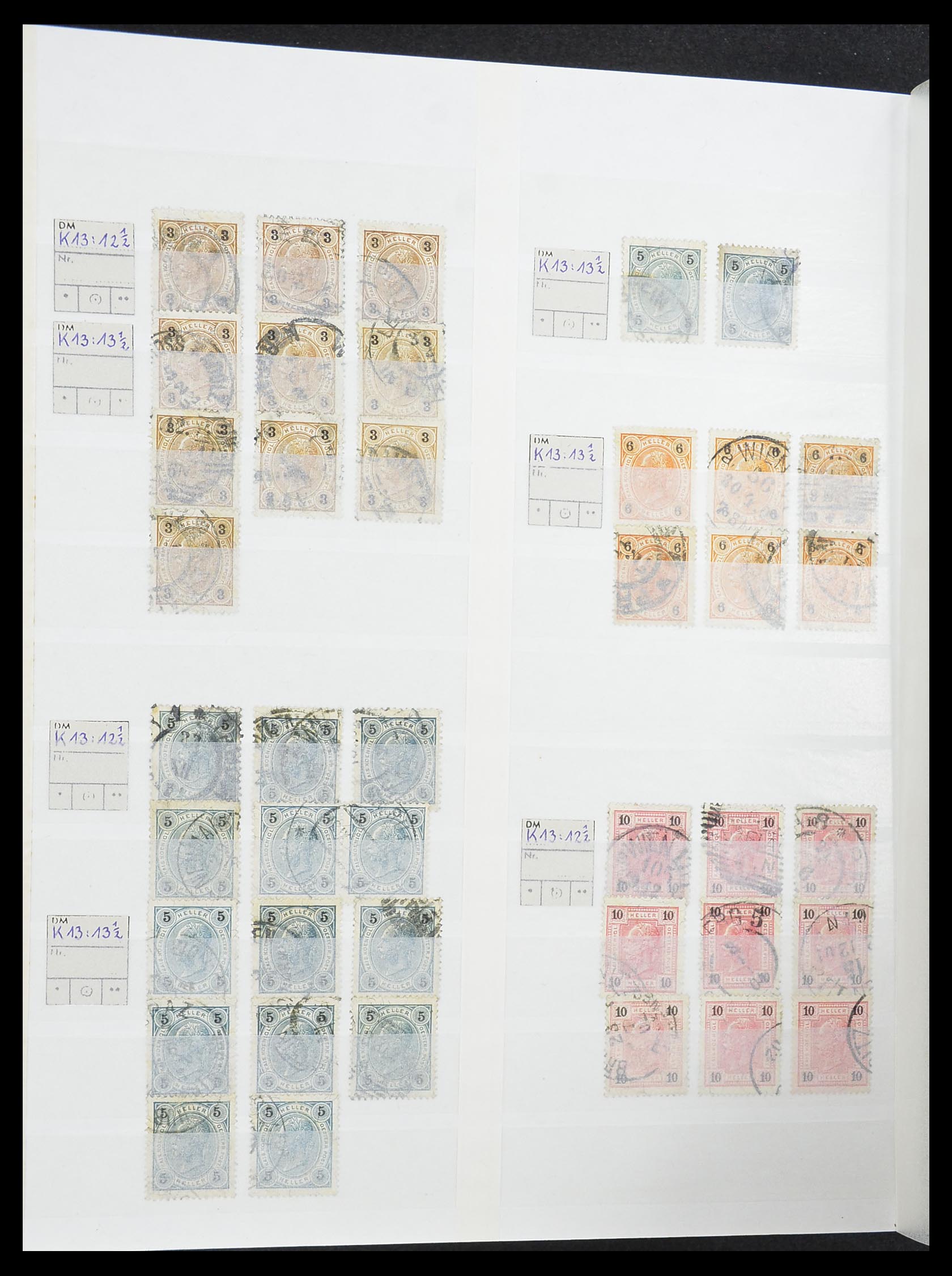 33800 028 - Postzegelverzameling 33800 Oostenrijk 1850-1914.