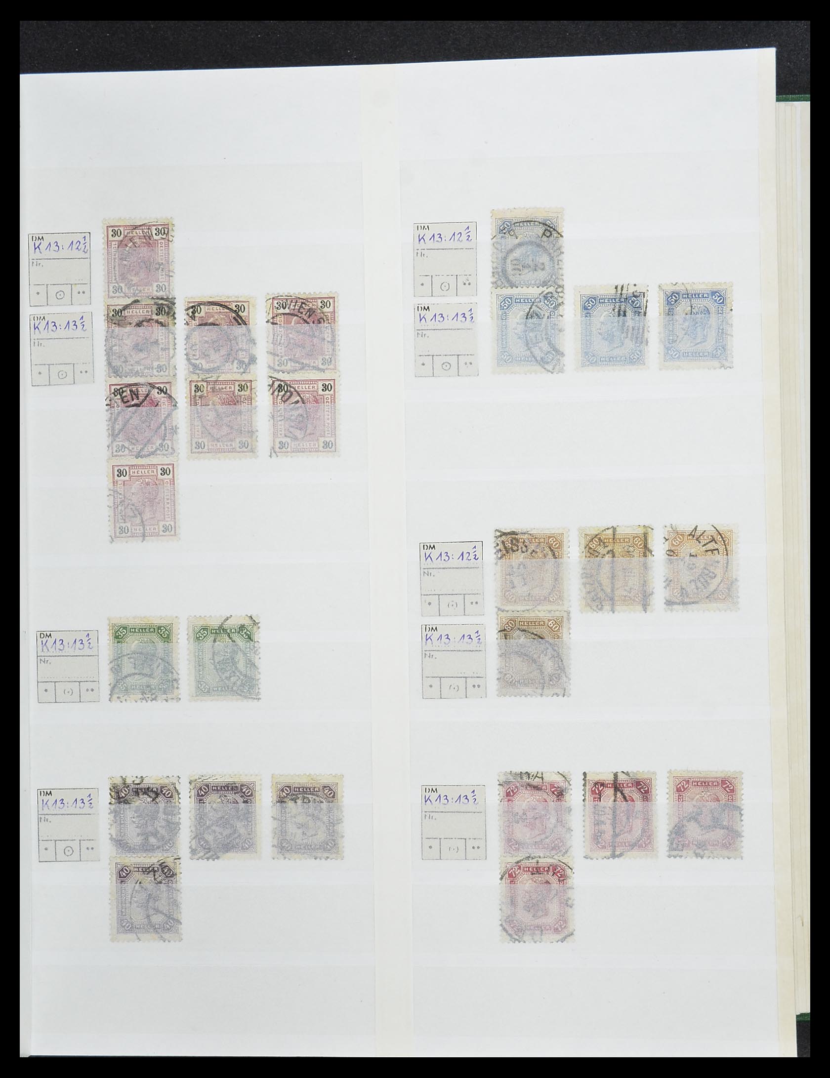 33800 033 - Postzegelverzameling 33800 Oostenrijk 1850-1914.