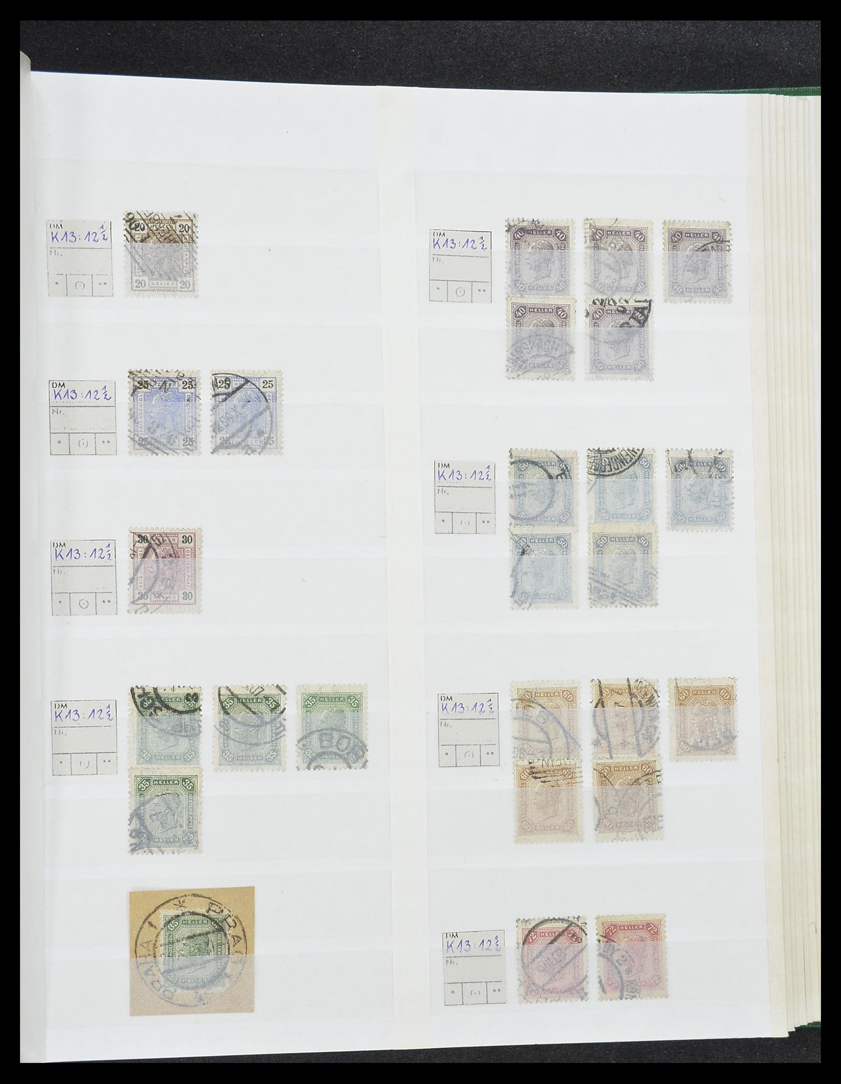 33800 035 - Postzegelverzameling 33800 Oostenrijk 1850-1914.