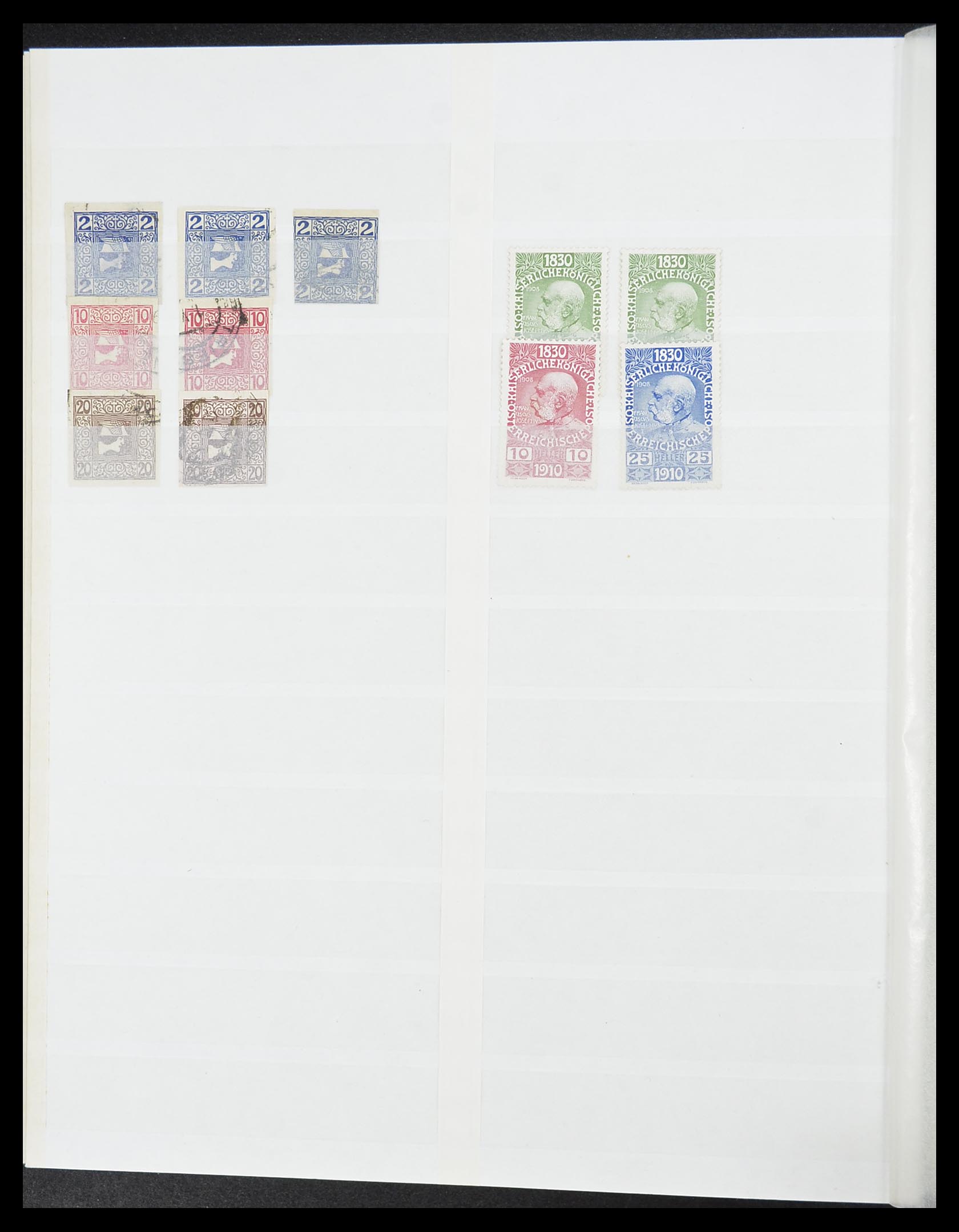 33800 038 - Postzegelverzameling 33800 Oostenrijk 1850-1914.