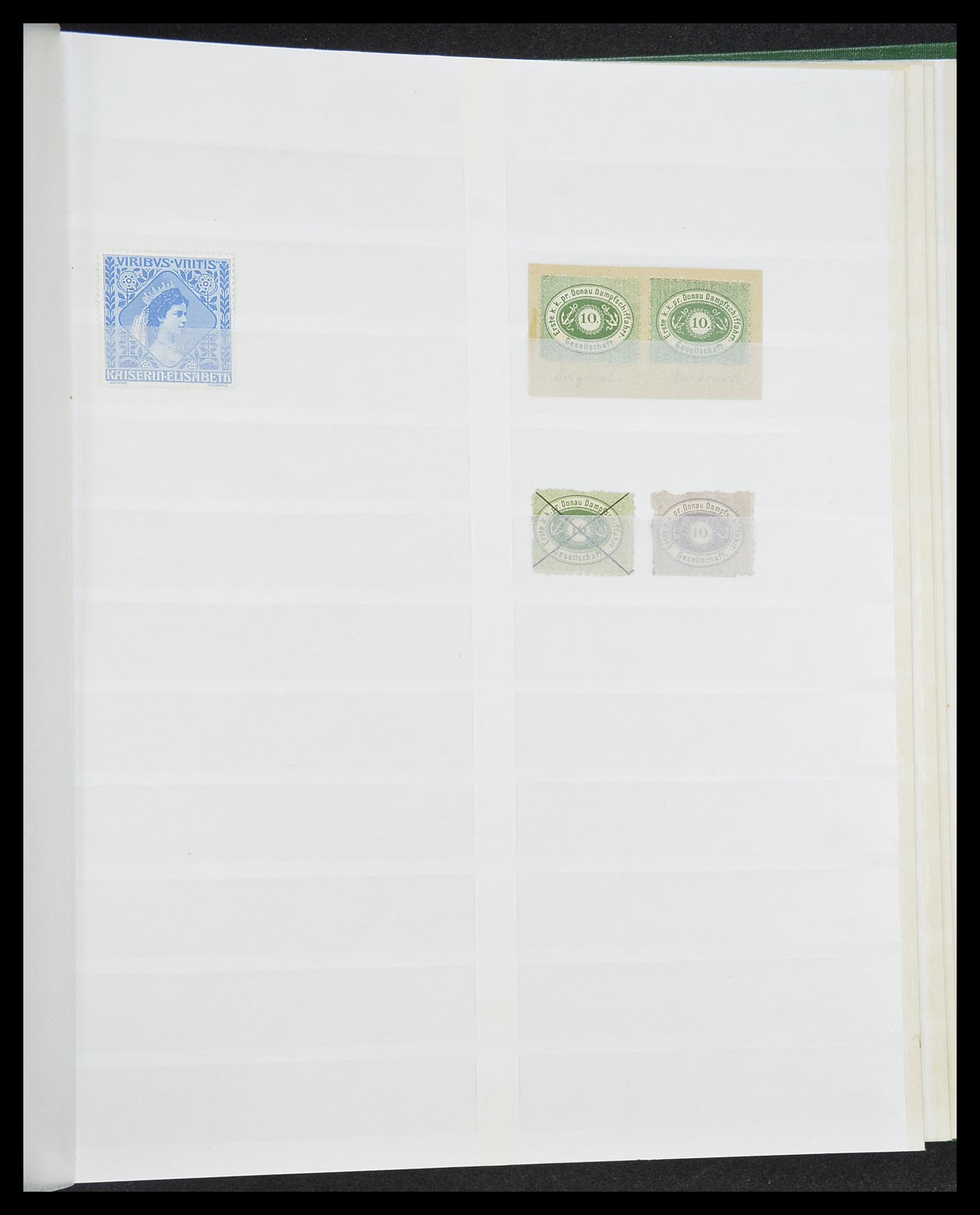 33800 045 - Postzegelverzameling 33800 Oostenrijk 1850-1914.