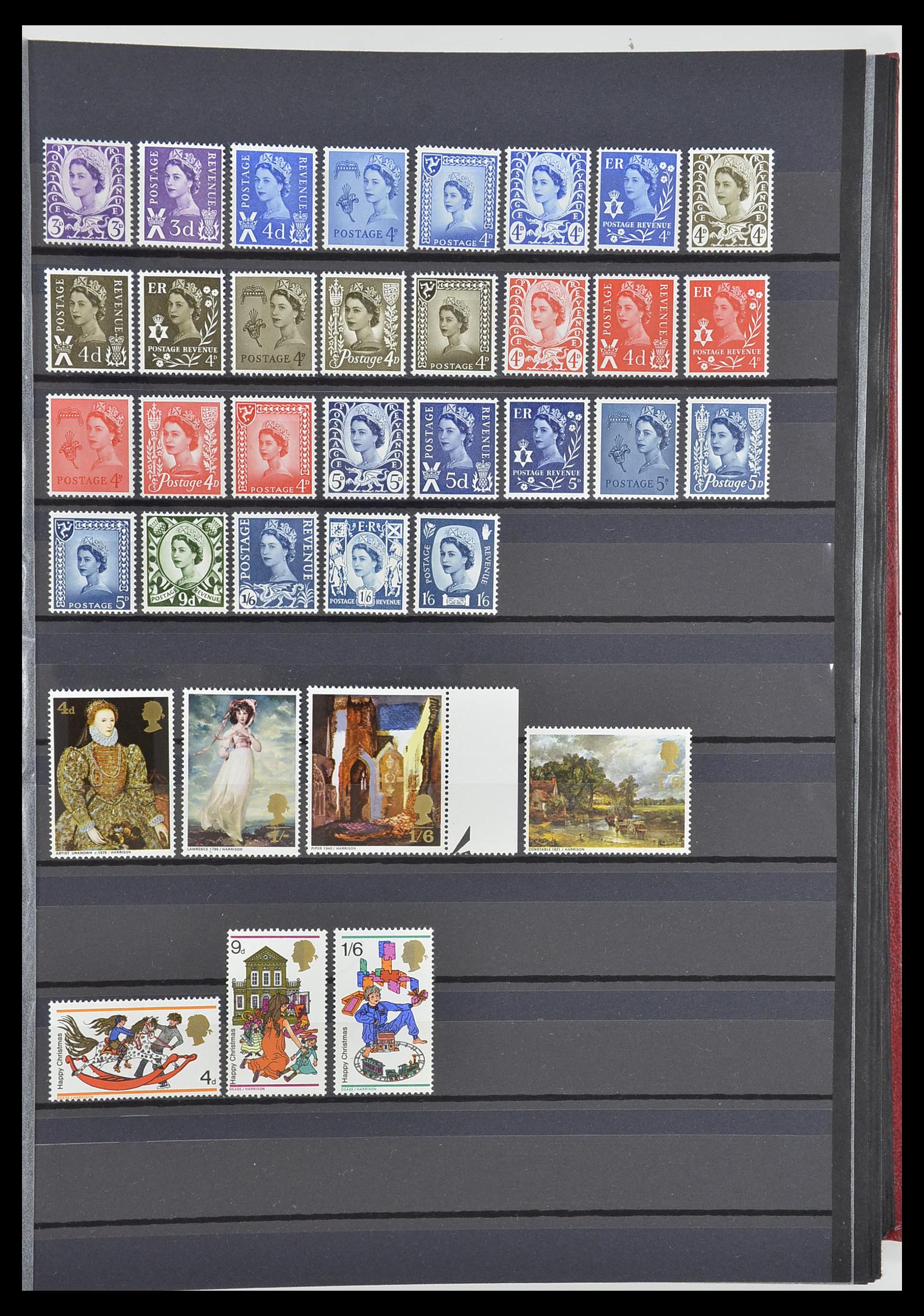 33802 007 - Postzegelverzameling 33802 Engeland 1963-1994.
