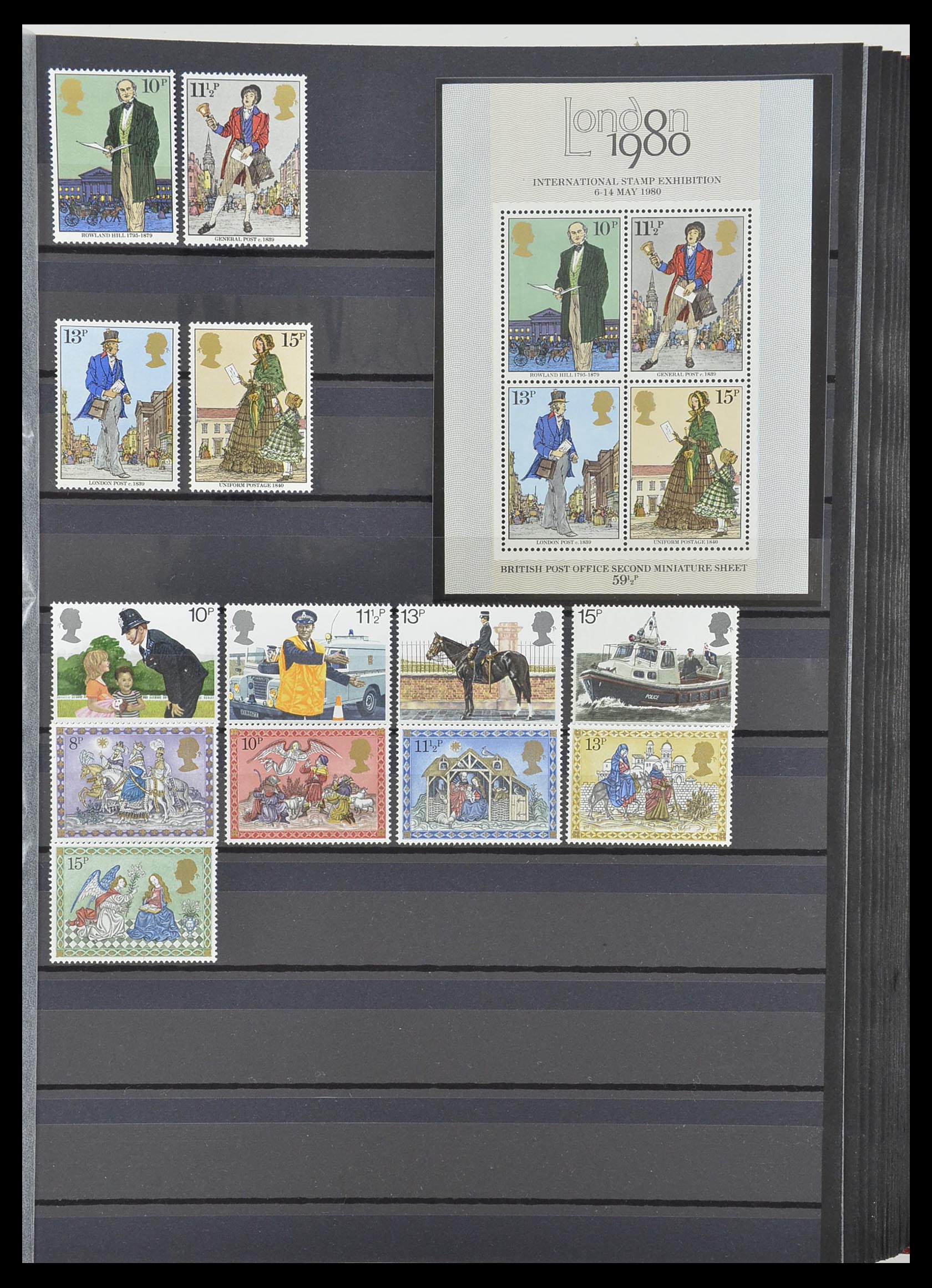 33802 019 - Postzegelverzameling 33802 Engeland 1963-1994.