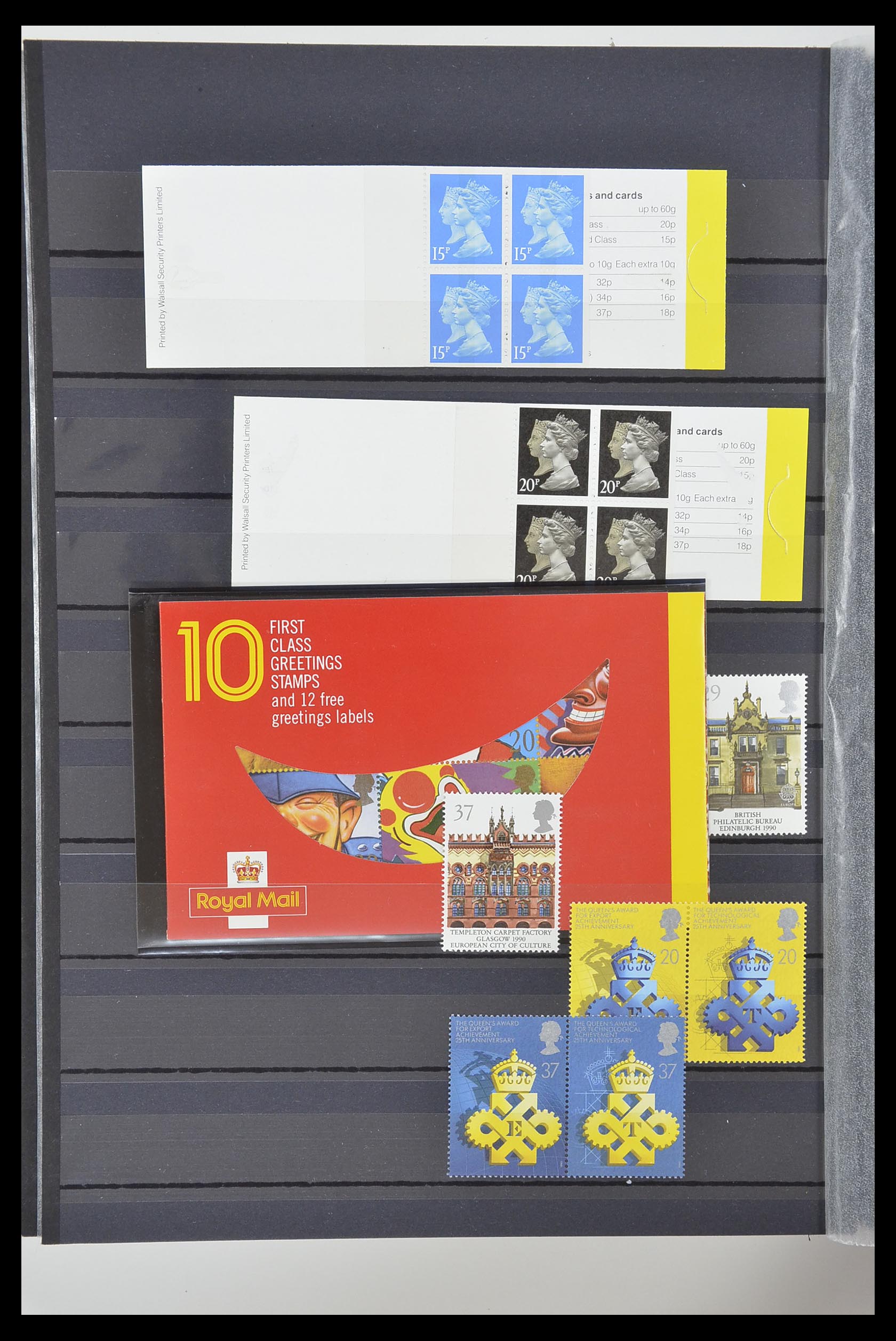 33802 036 - Postzegelverzameling 33802 Engeland 1963-1994.