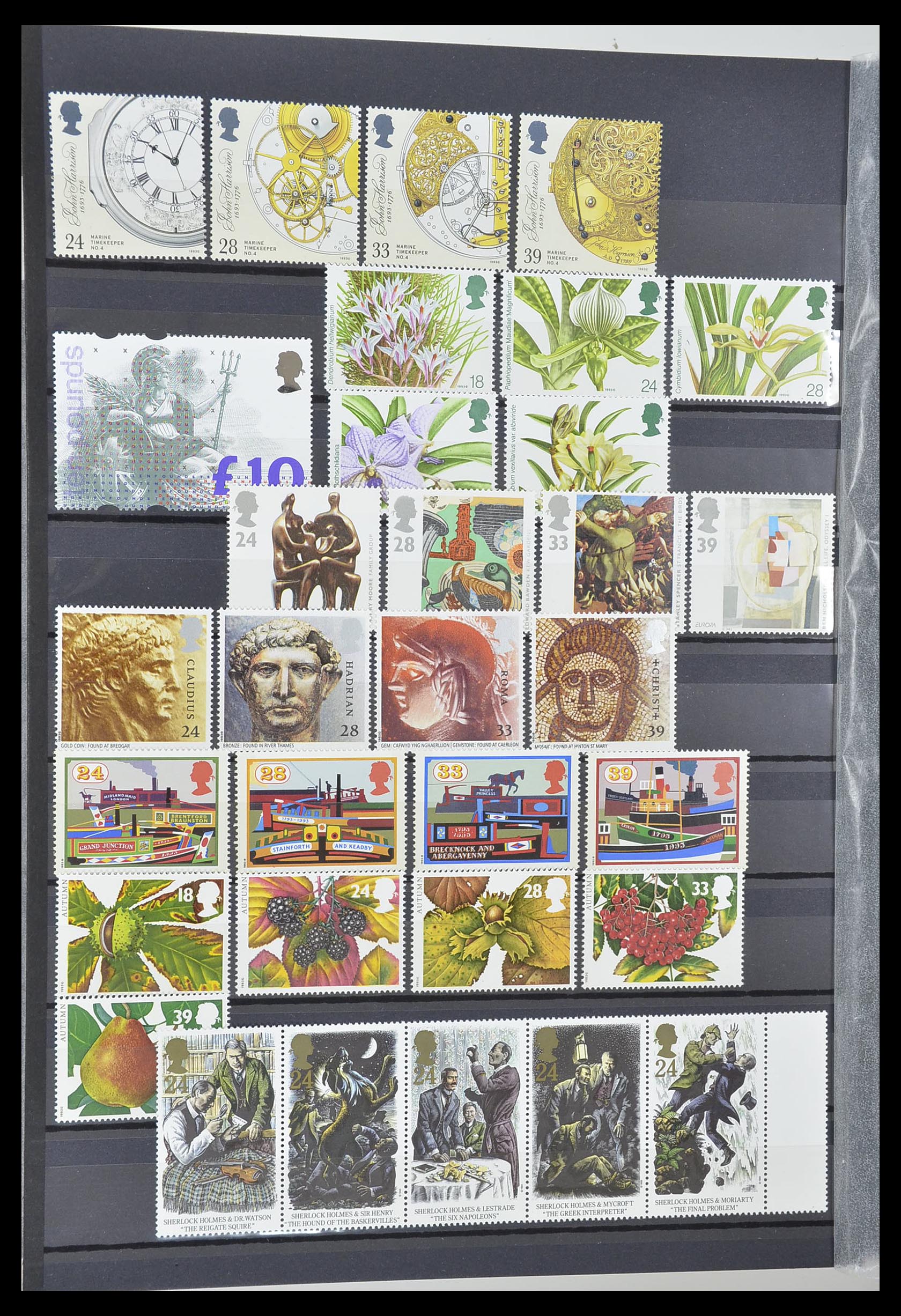 33802 042 - Postzegelverzameling 33802 Engeland 1963-1994.
