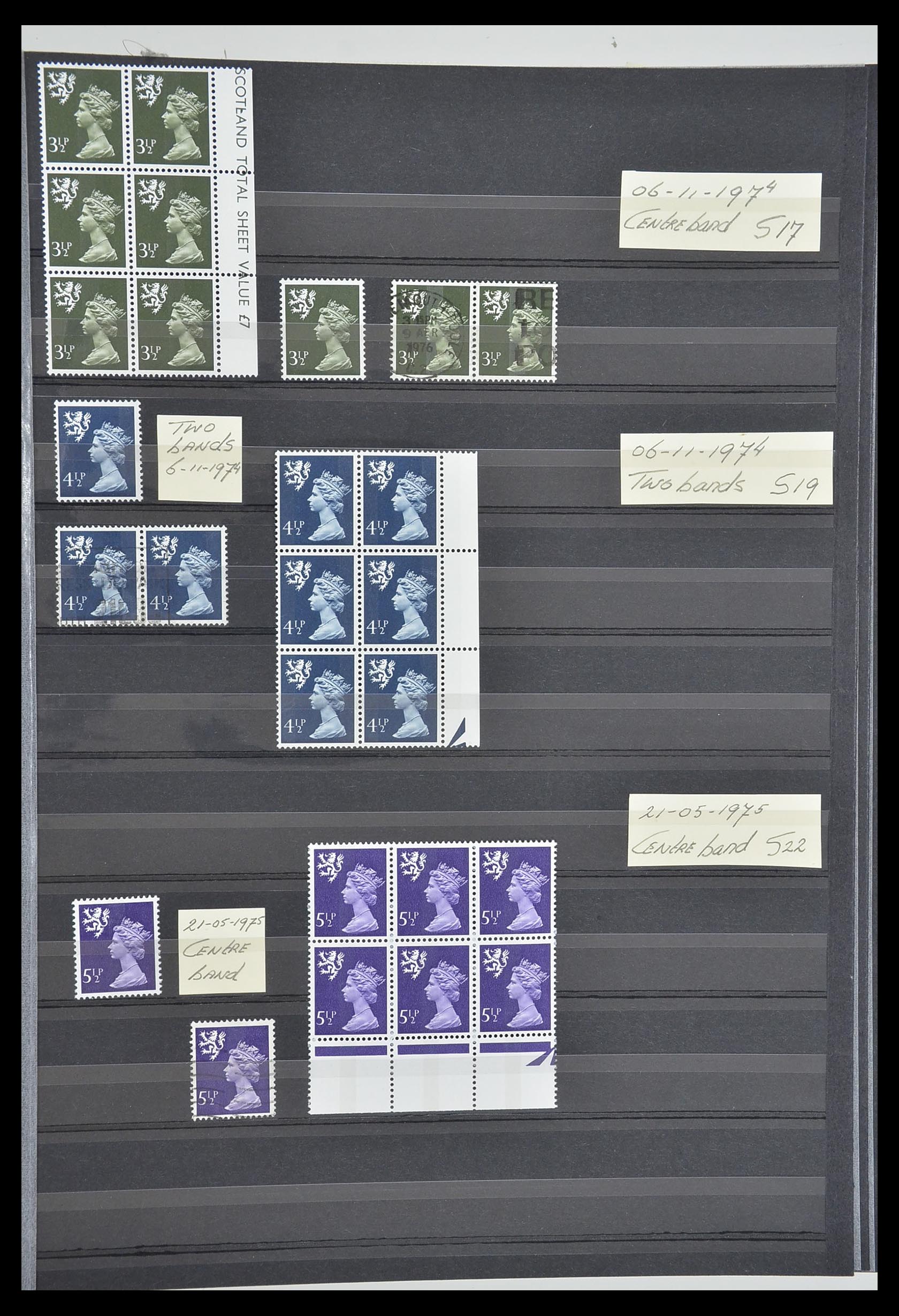 33803 007 - Postzegelverzameling 33803 Engeland regionaal zegels.