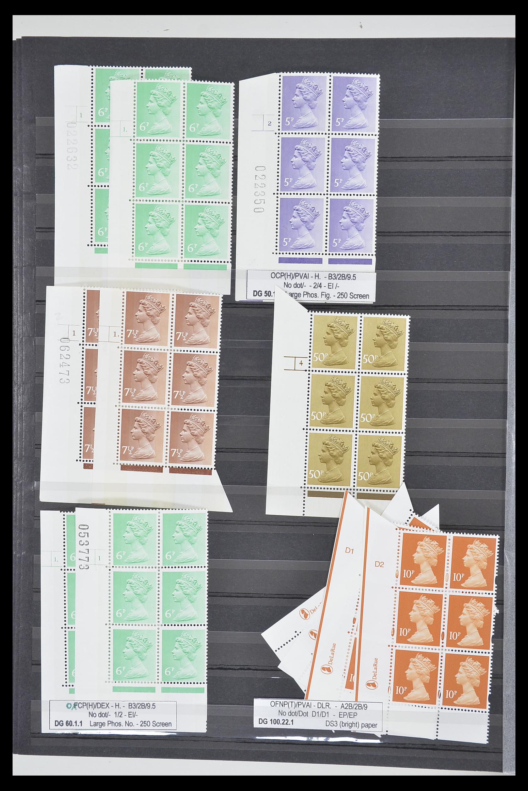 33803 045 - Postzegelverzameling 33803 Engeland regionaal zegels.