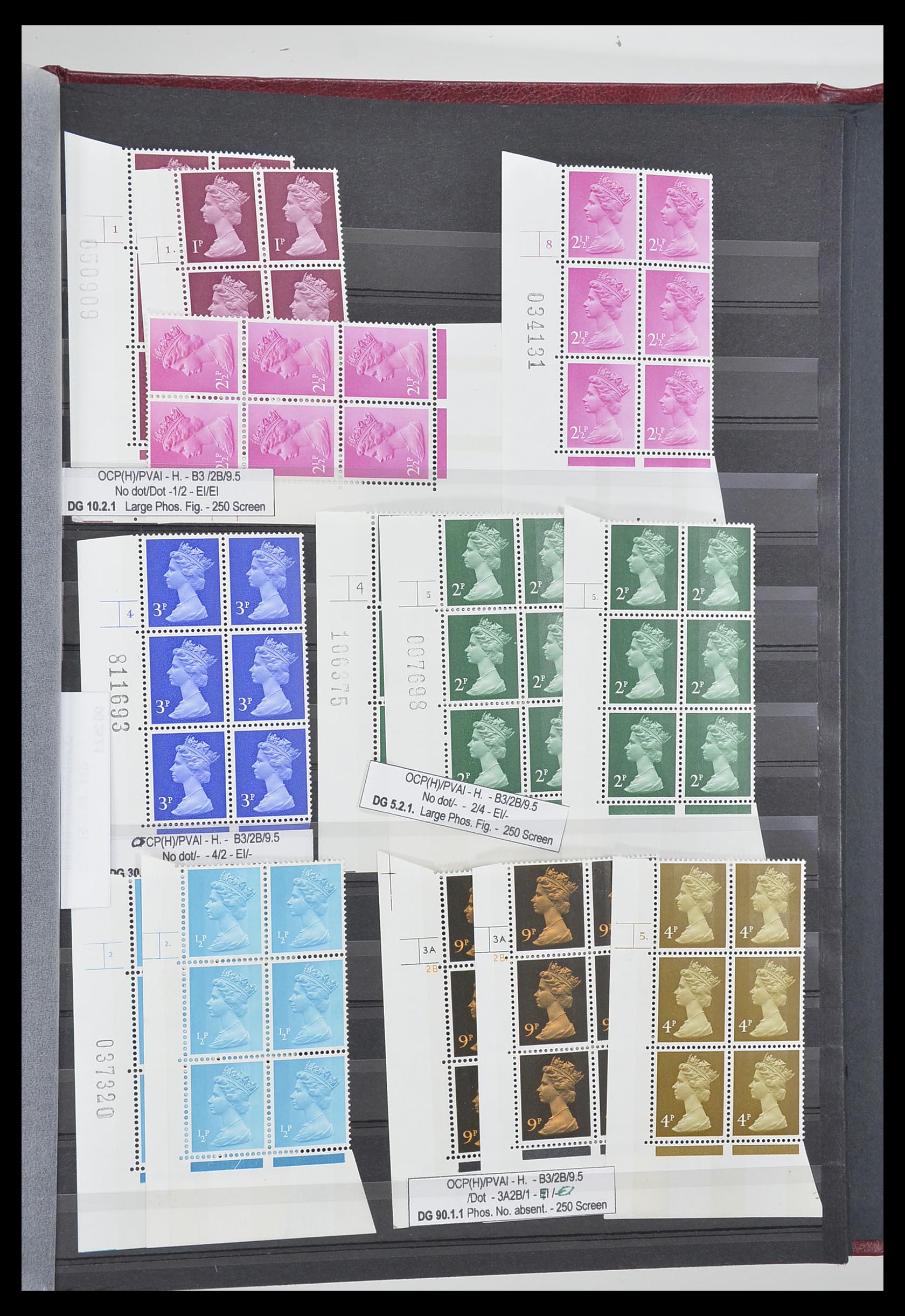 33803 046 - Postzegelverzameling 33803 Engeland regionaal zegels.
