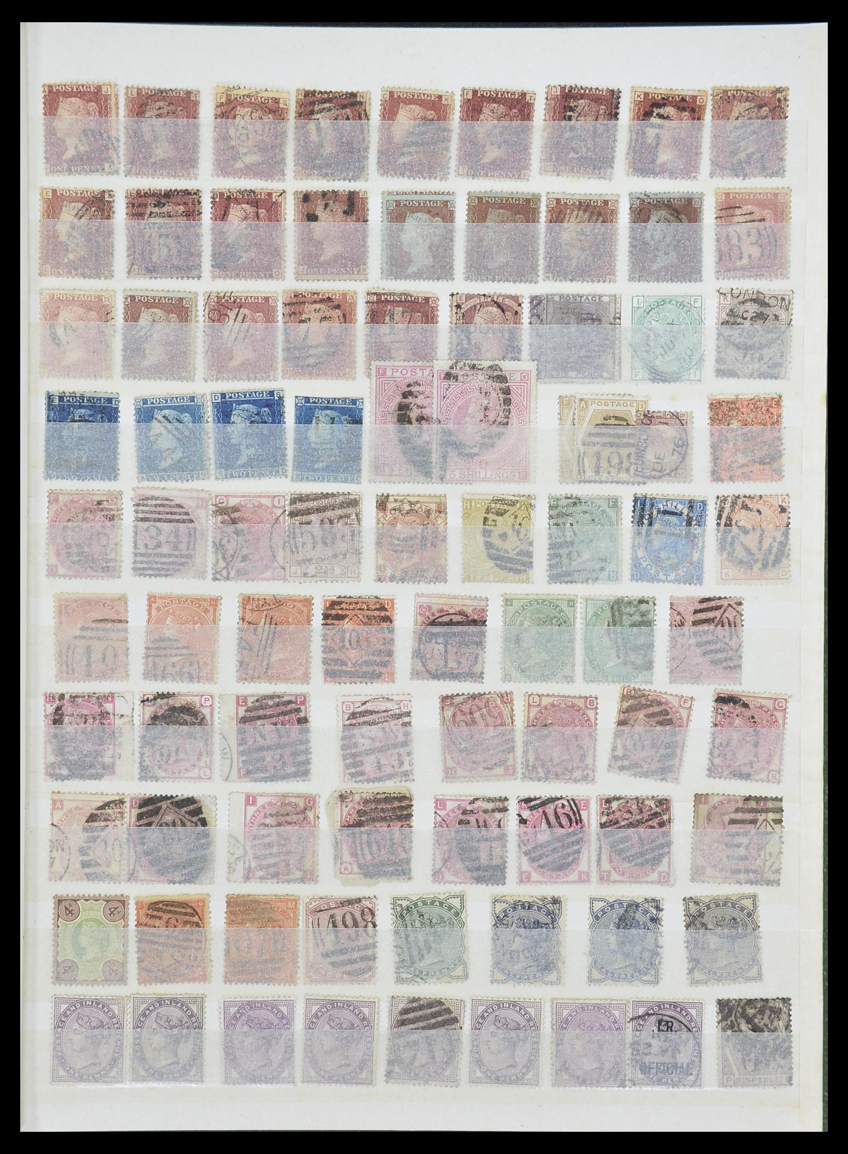 33804 001 - Postzegelverzameling 33804 Engeland 1854-1961.