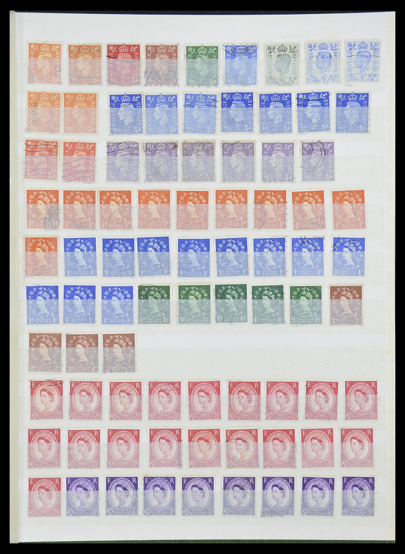 33804 003 - Stamp collection 33804 Great Britain 1854-1961.