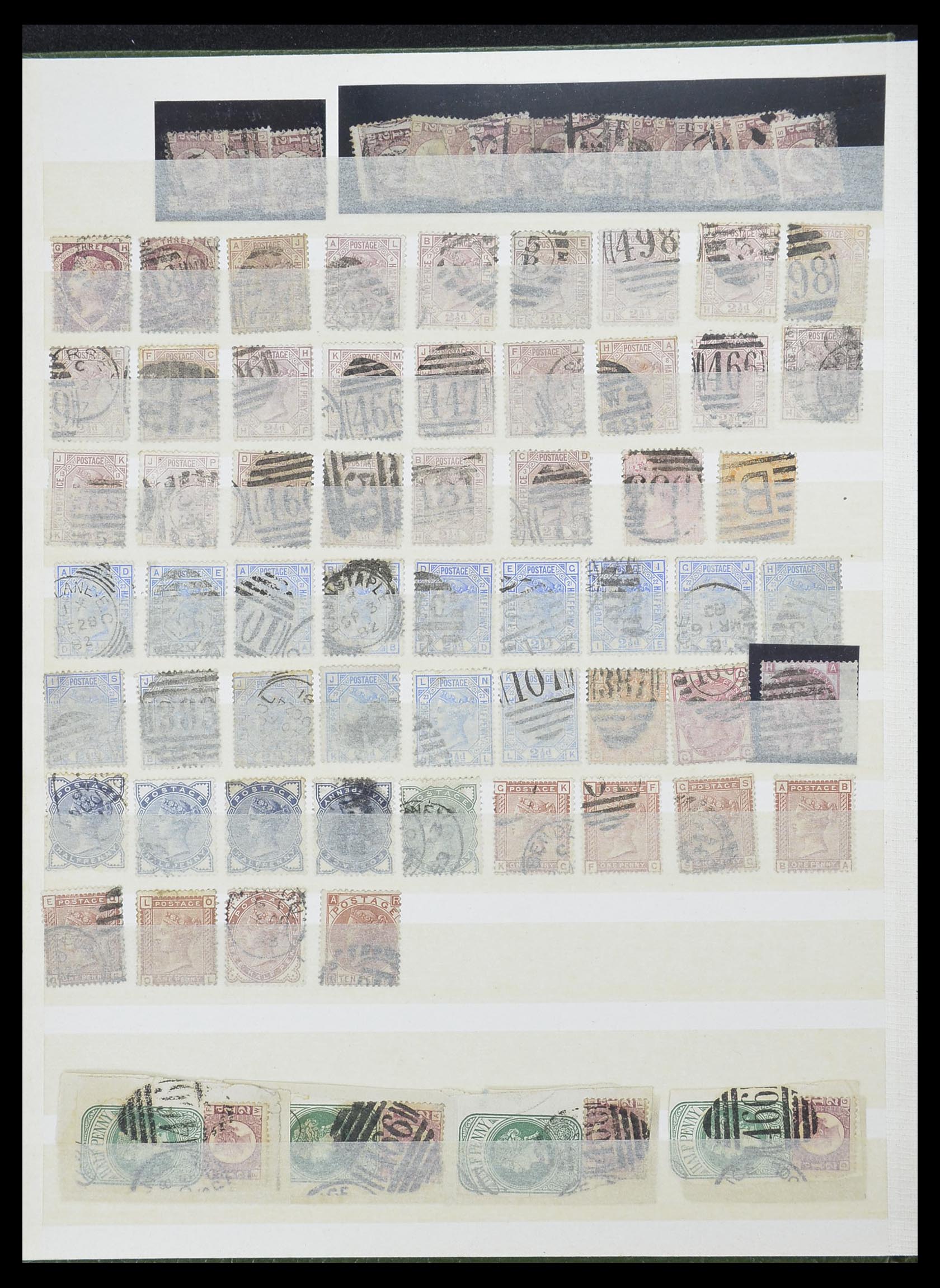 33804 006 - Postzegelverzameling 33804 Engeland 1854-1961.