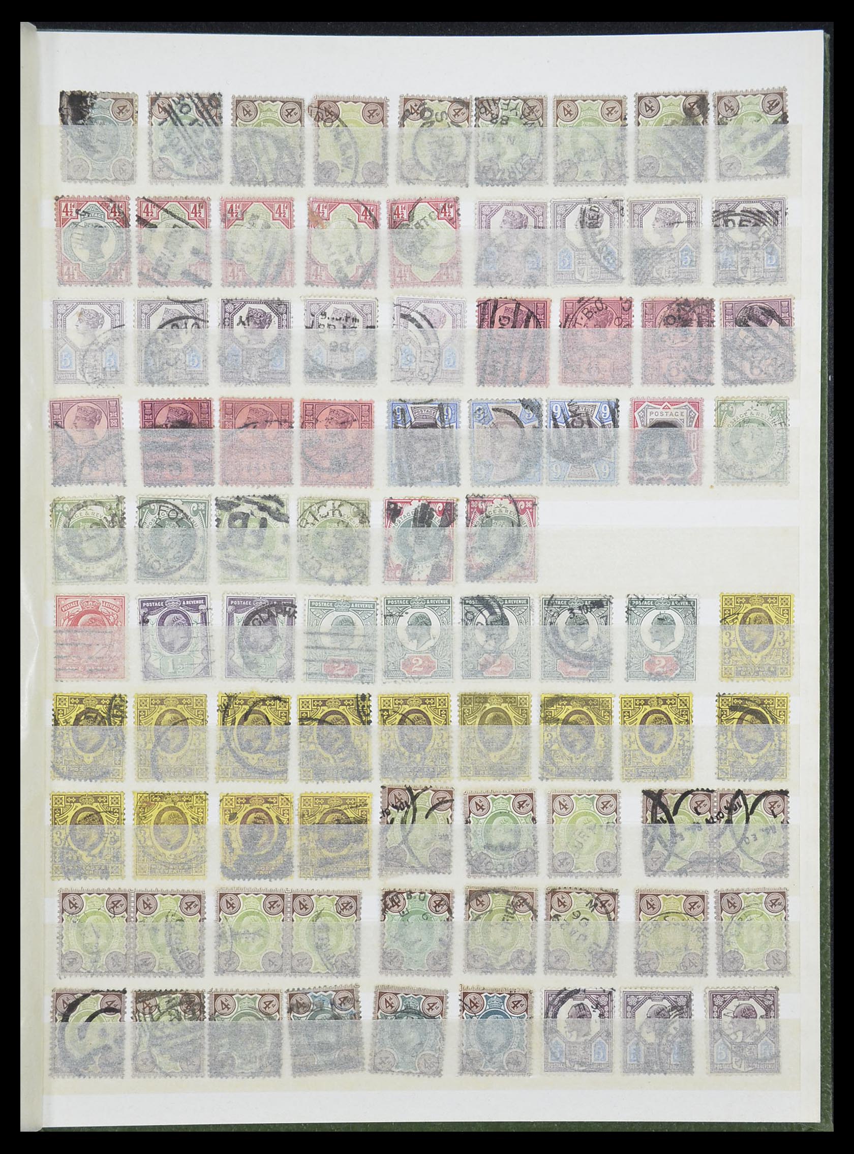 33804 007 - Postzegelverzameling 33804 Engeland 1854-1961.