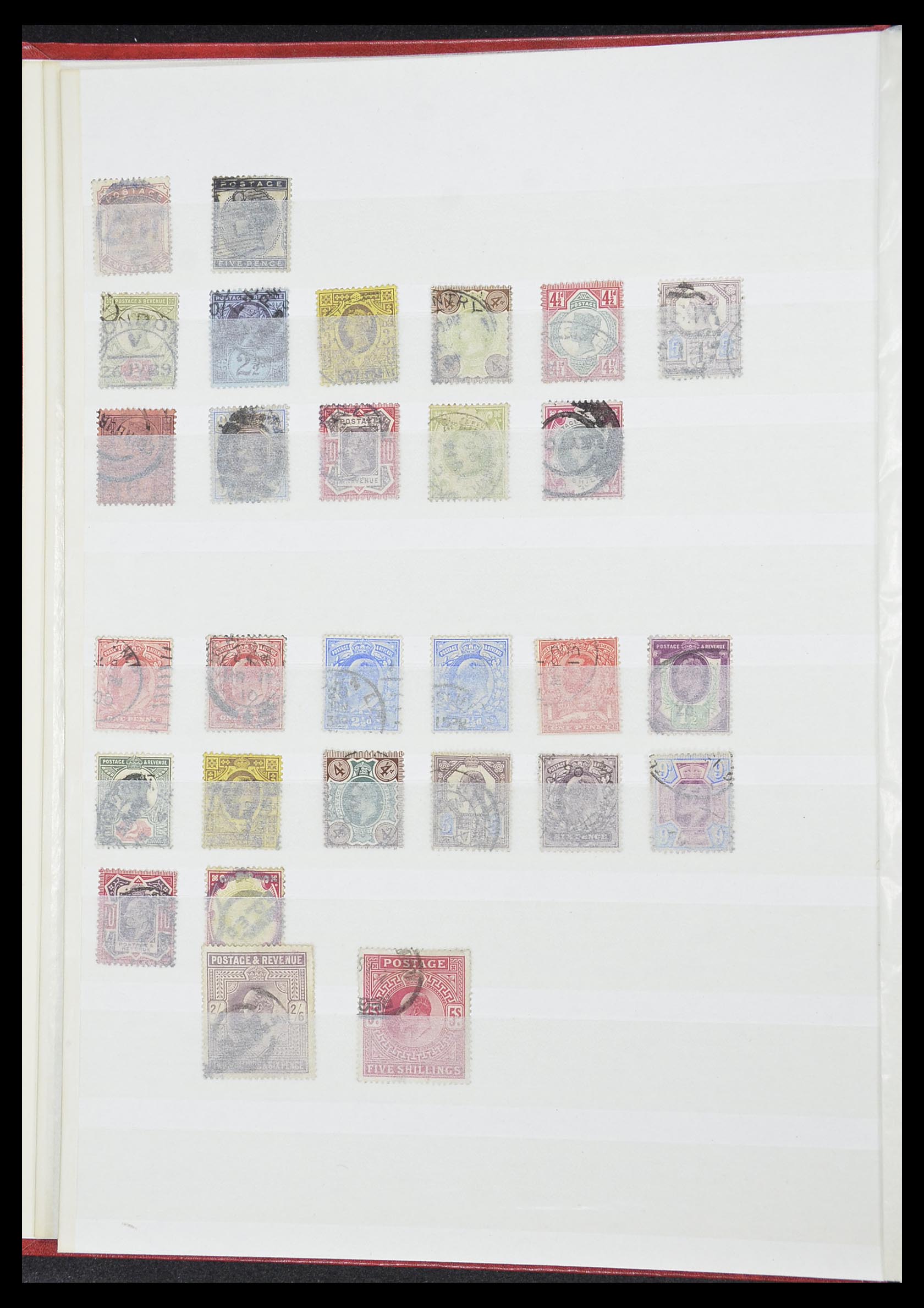 33805 004 - Postzegelverzameling 33805 Engeland 1841-2003.