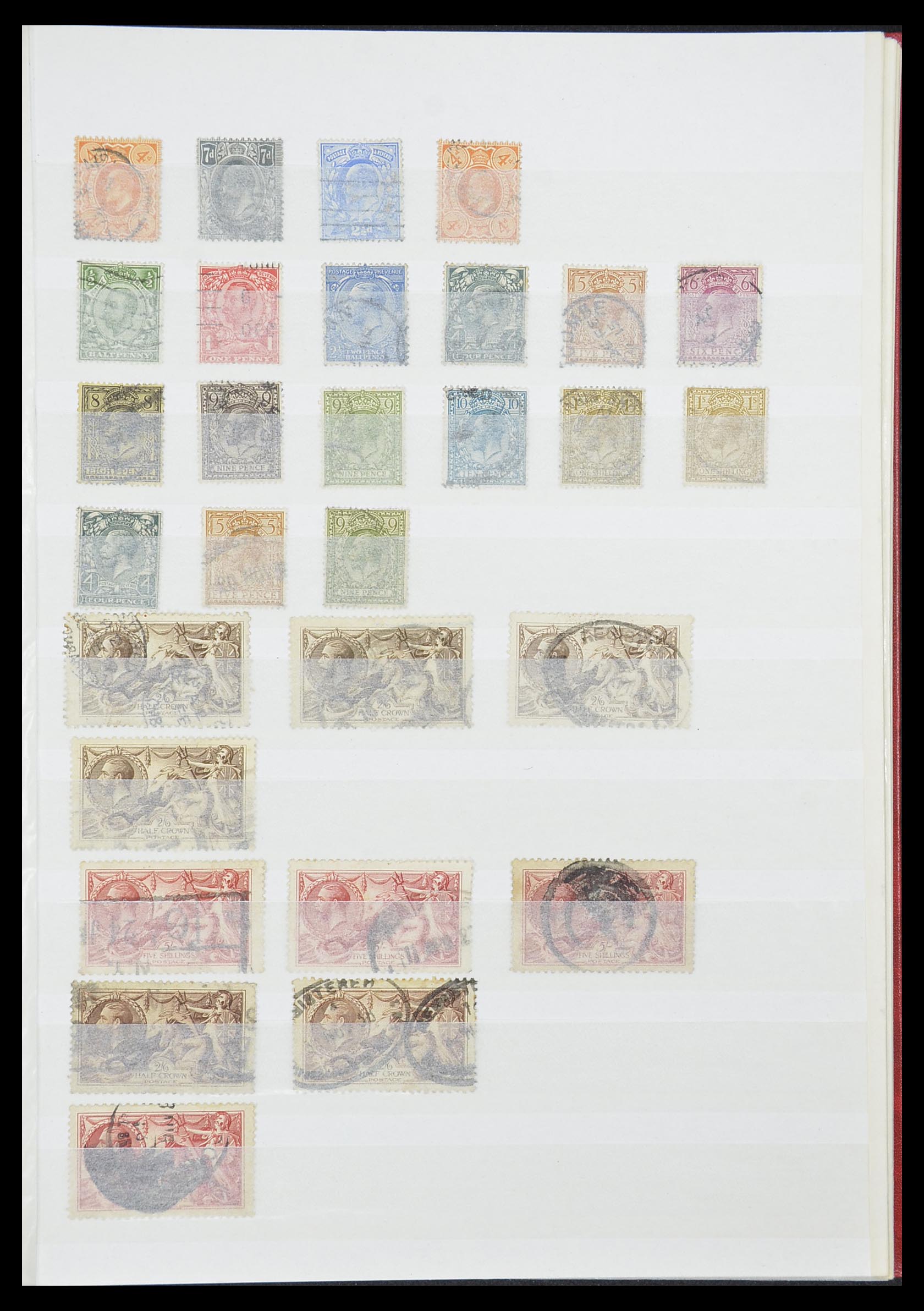 33805 005 - Postzegelverzameling 33805 Engeland 1841-2003.